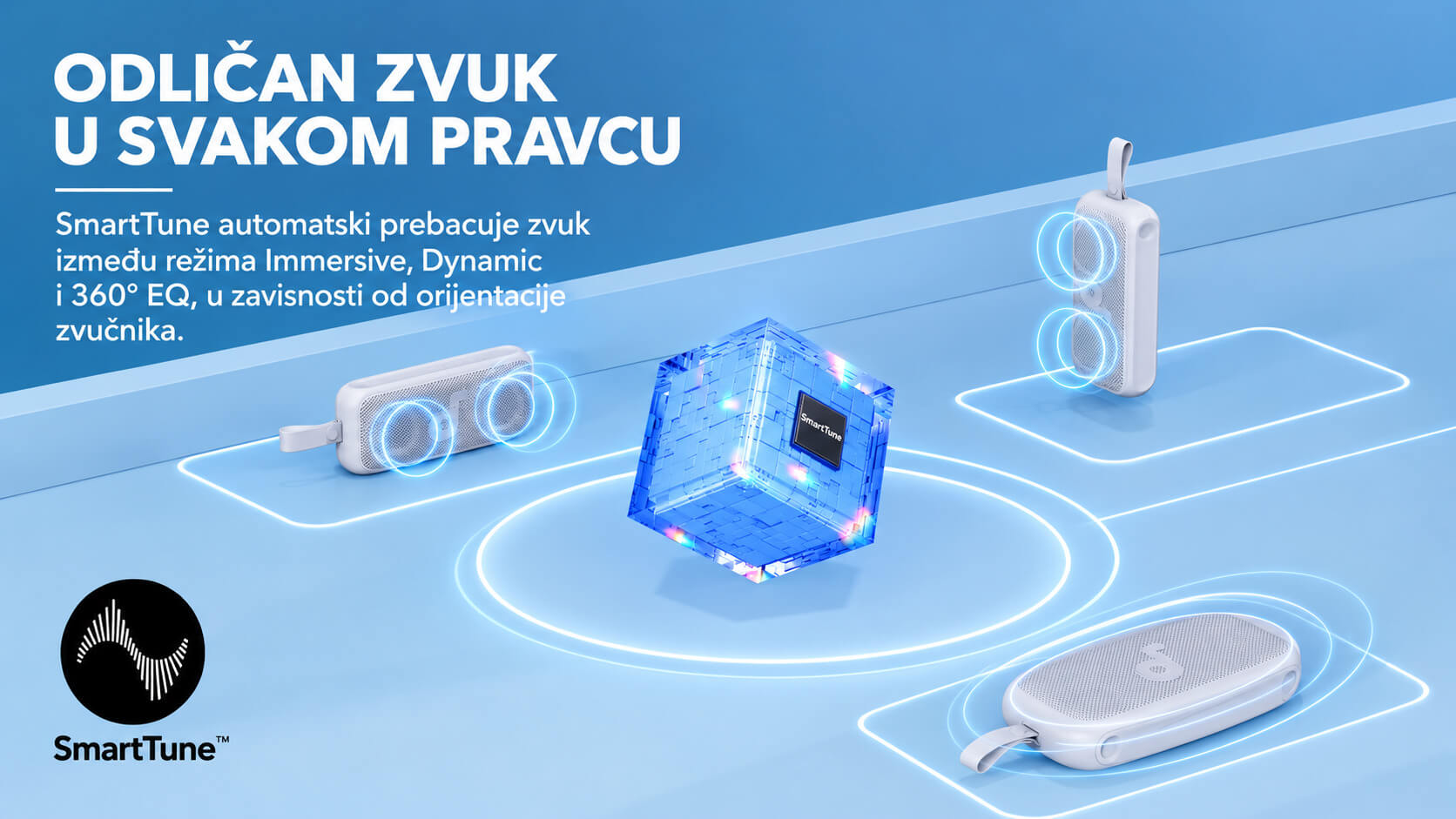 Soundcore Bluetooth zvučnik Motion 300 Crna