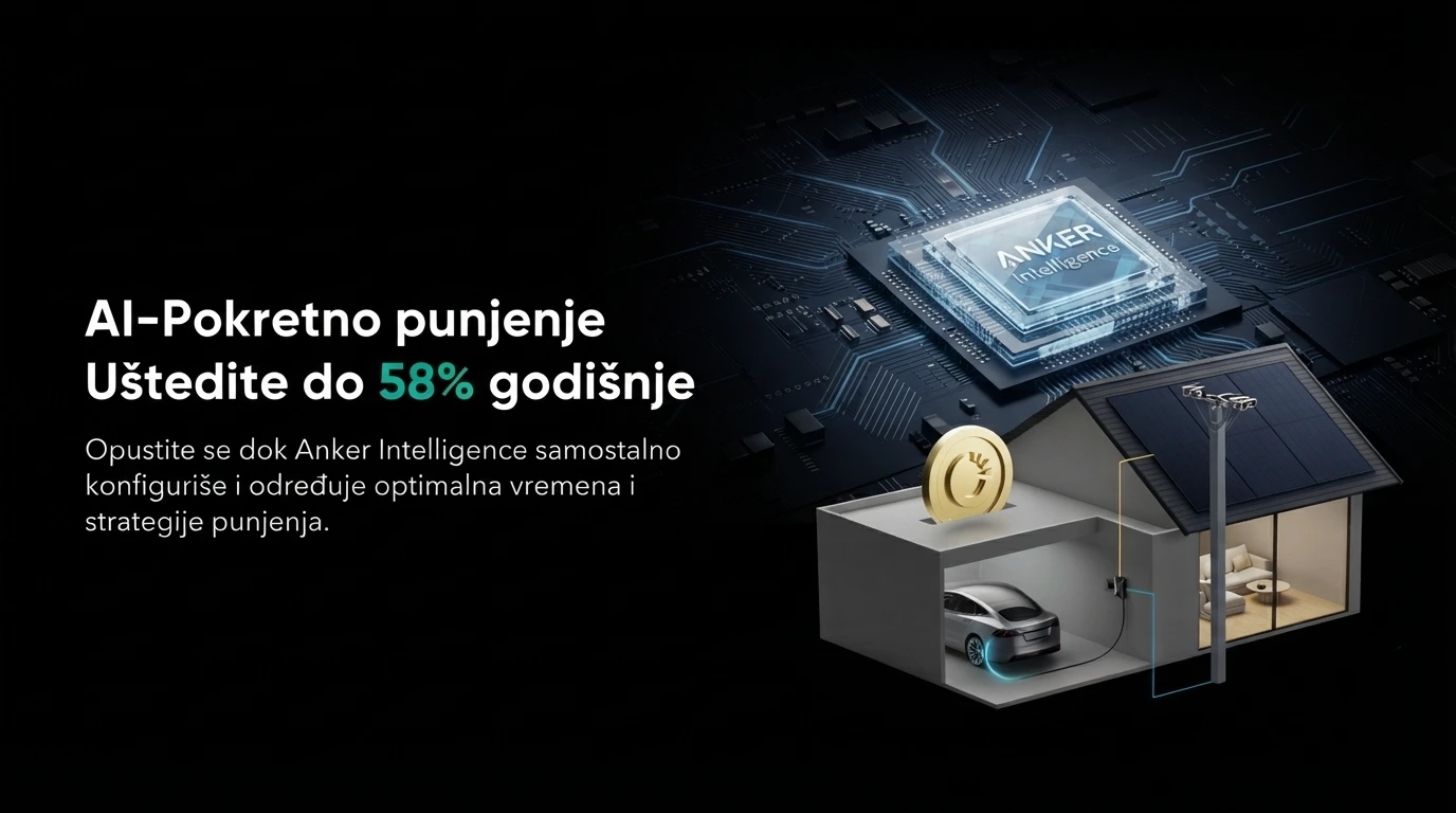 Anker Solix Pametni punjač za električna vozila V1 22KW
