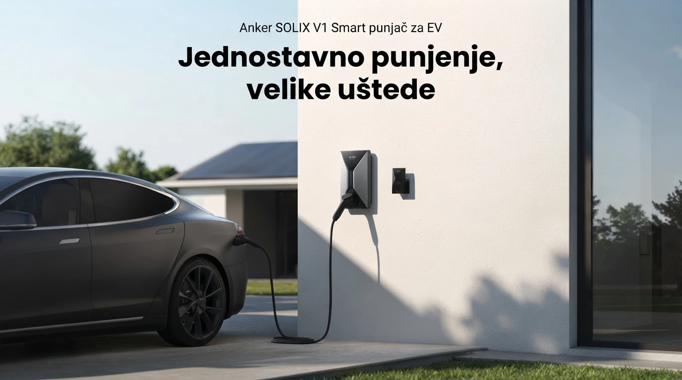 Anker Solix Pametni punjač za električna vozila V1 22KW