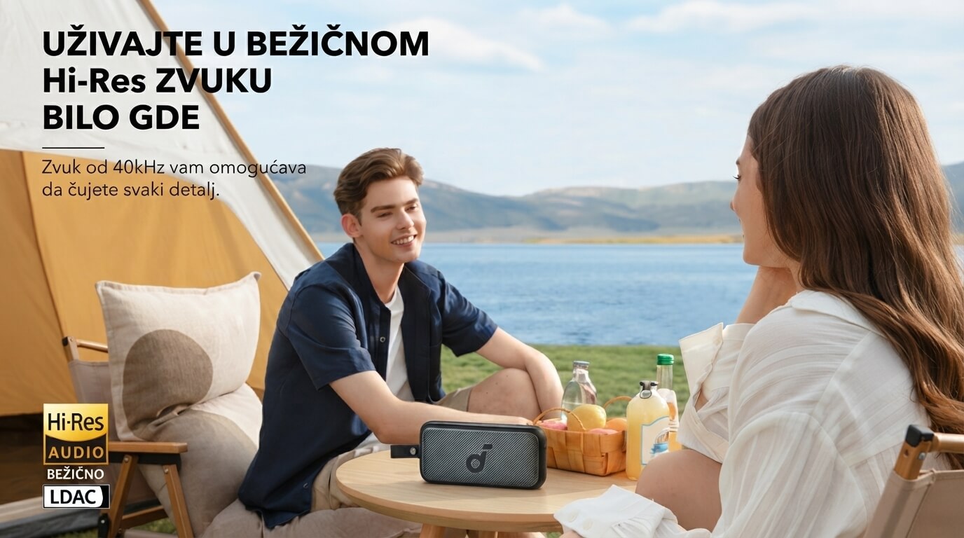 Soundcore Bluetooth zvučnik Motion 300 Crna