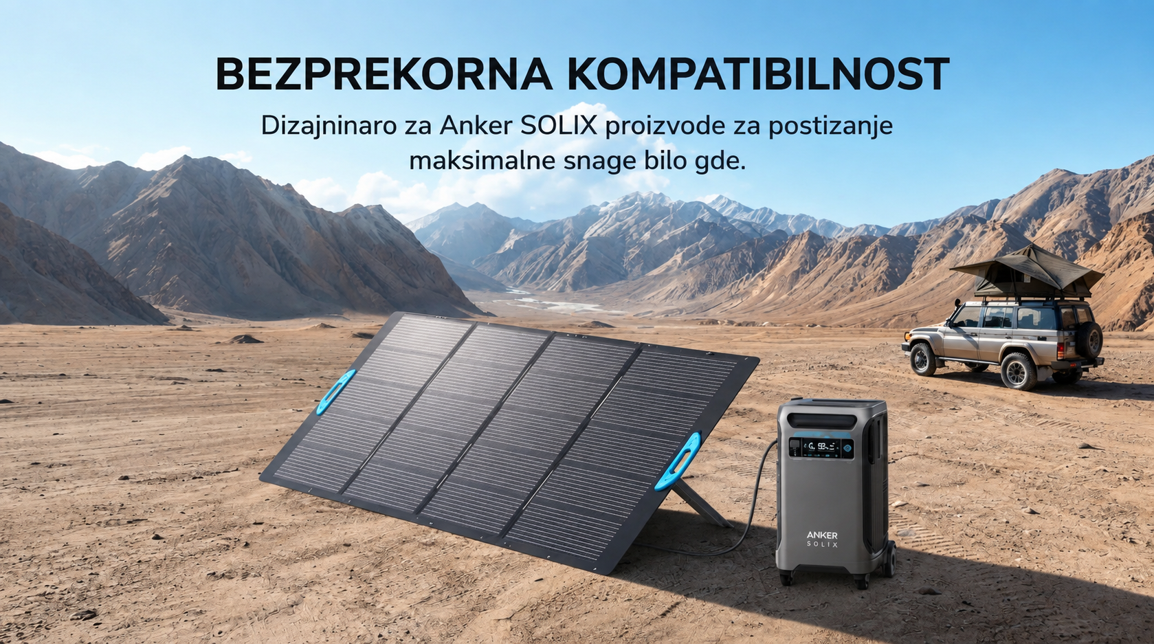 Anker Solix Prenosiv Solar Panel PS100 Foldable
