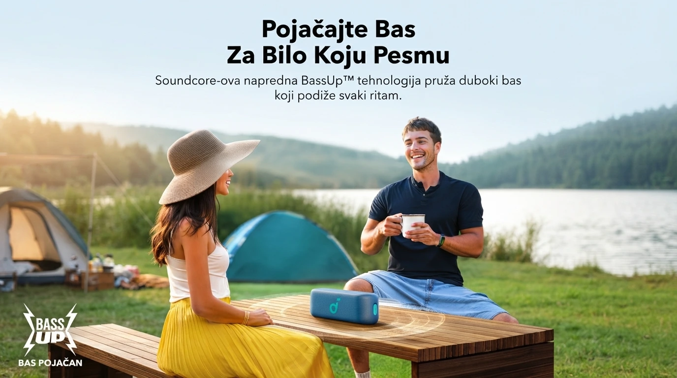 Soundcore Bluetooth zvučnik Select 2S Bela
