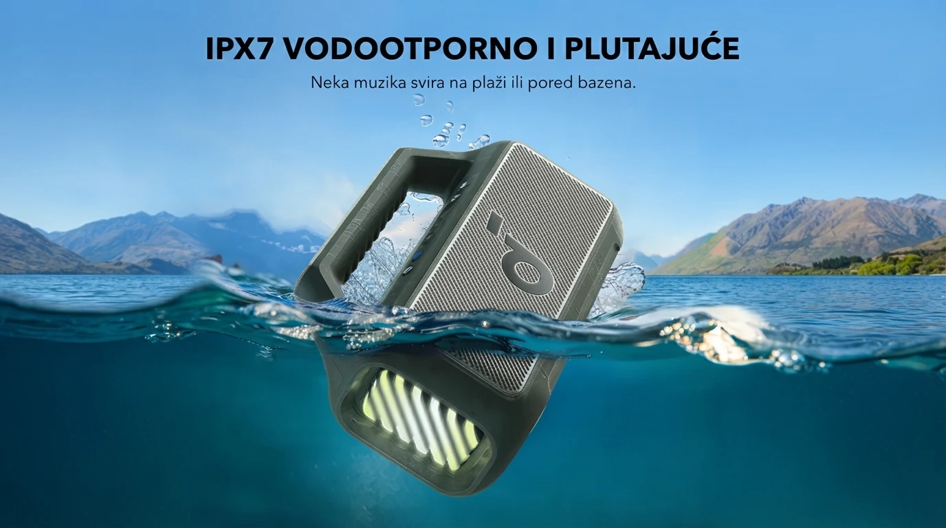 Soundcore Bluetooth zvučnik Boom 2 Zelena