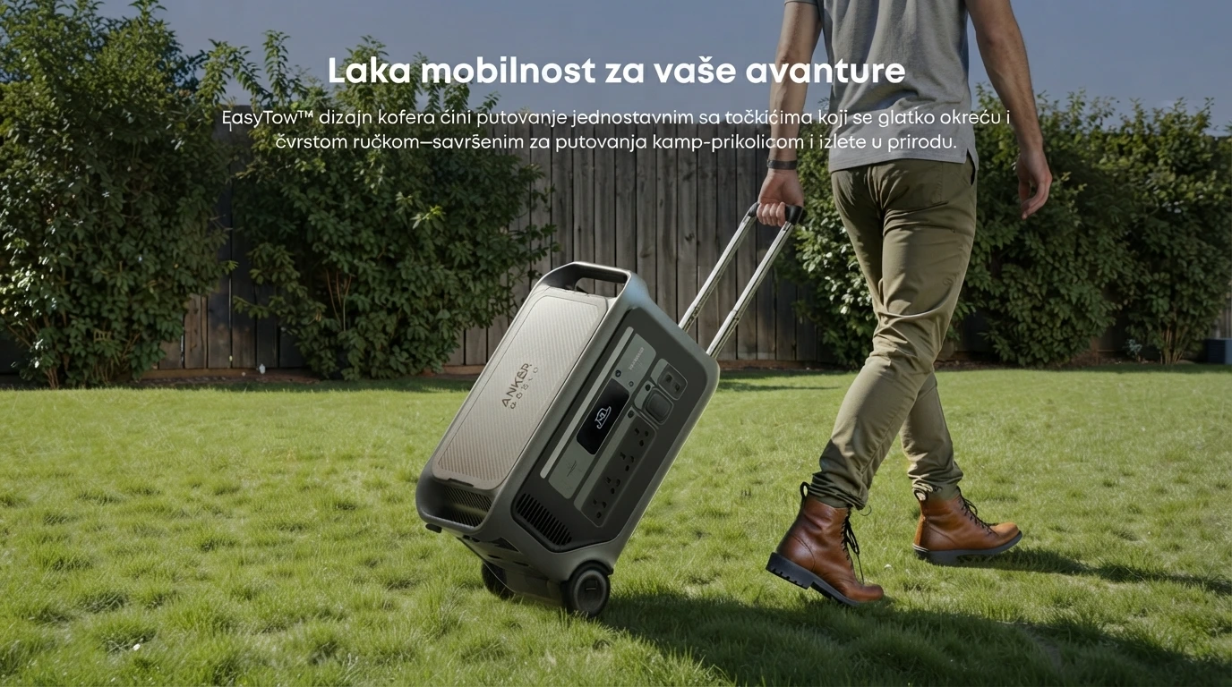 Anker Solix Energetska stanica F3000 Crna