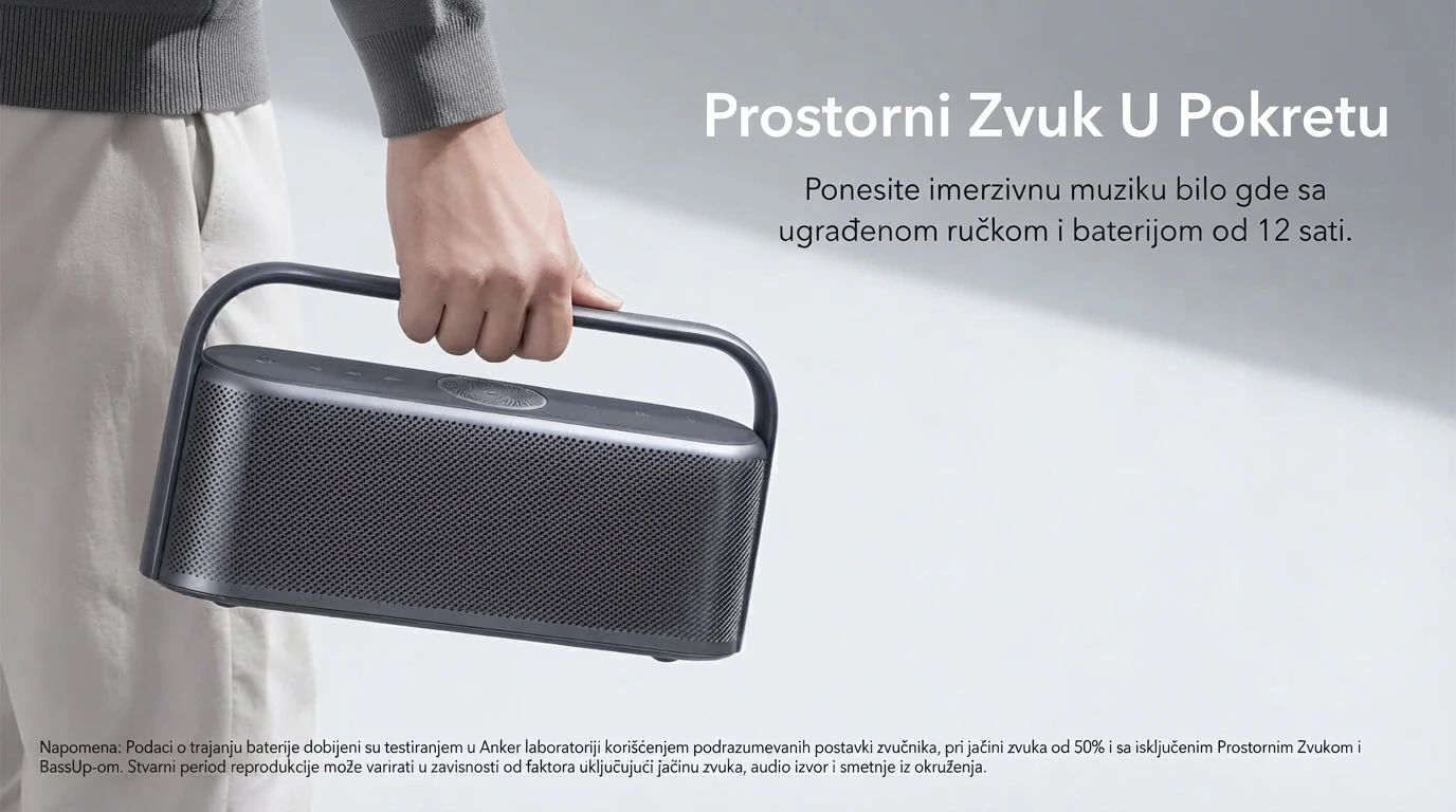 Soundcore Bluetooth zvučnik Motion X600 Plava