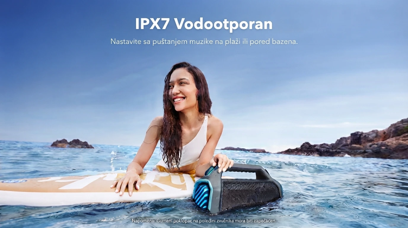 Soundcore Bluetooth zvučnik Boom 2 Plus Plava