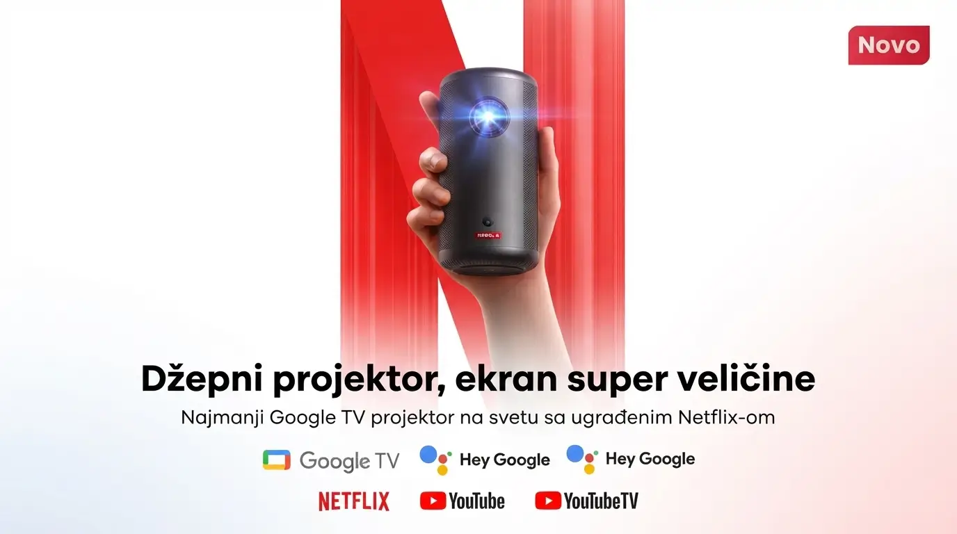 Nebula Projektor Capsule 3 200 ANSI Crna