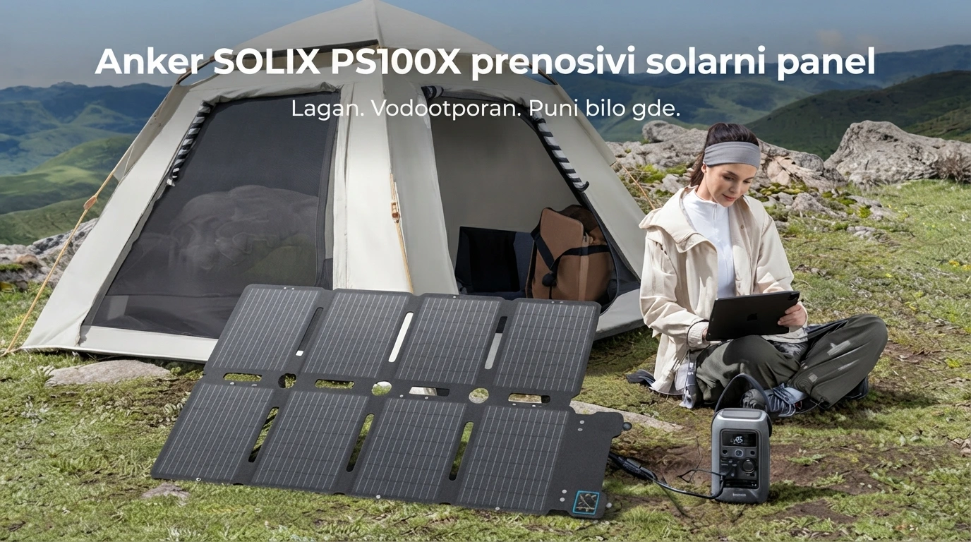 Anker Solix Prenosiv Solar Panel PS100X Portable