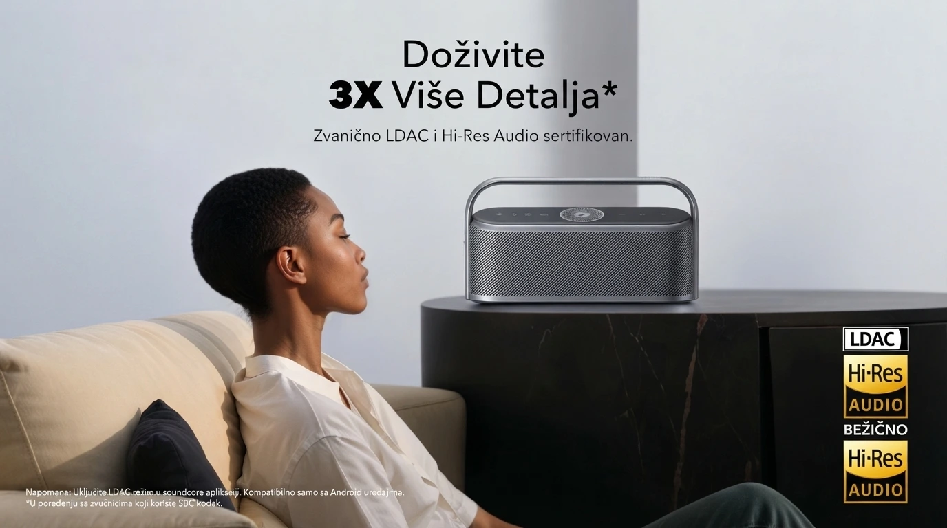 Soundcore Bluetooth zvučnik Motion X600 Plava