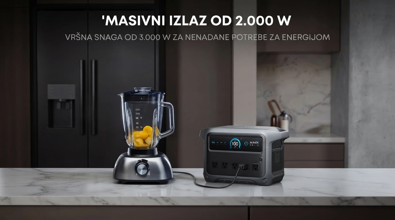 Solix Energetska stanica C1000 Gen2 Siva