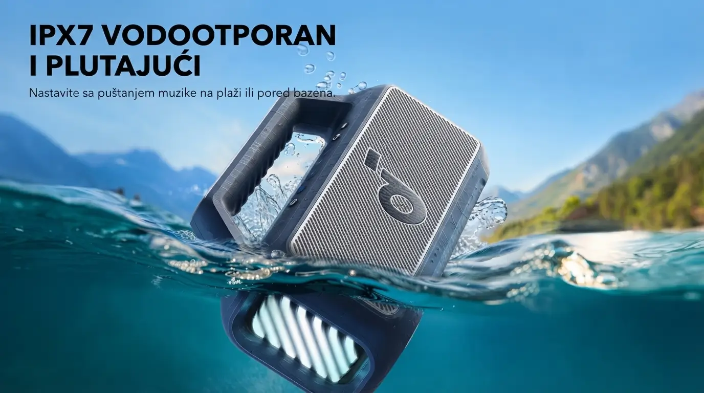 Soundcore Bluetooth zvučnik Boom 2 Plava