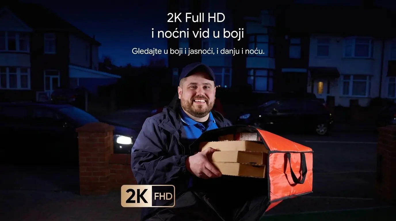 Eufy IP Video interfon E340 sa unutrašnjim zvonom