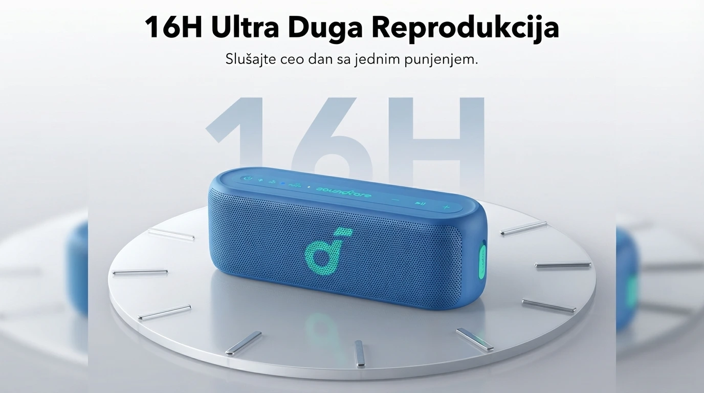 Soundcore Bluetooth zvučnik Select 2S Bela