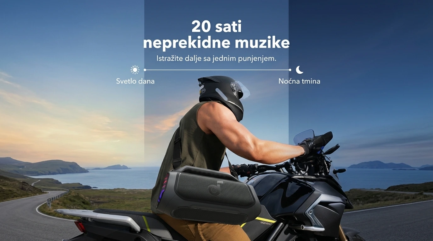 Soundcore Bluetooth zvučnik Boom 2 Plus Crna