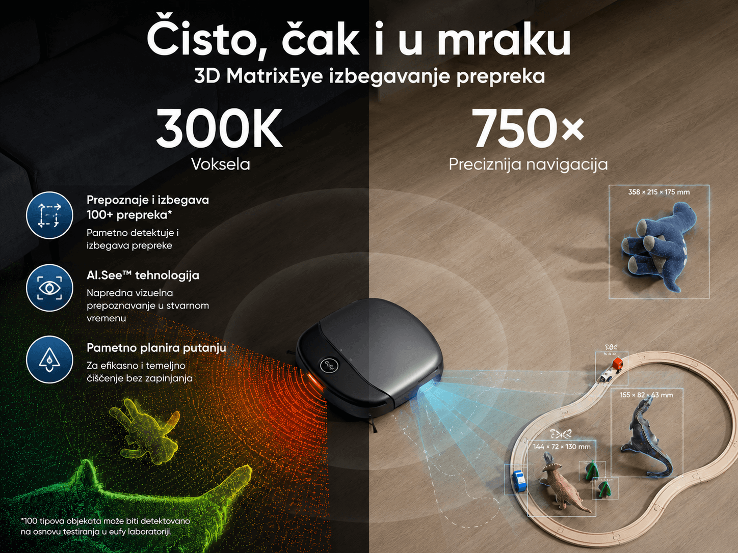 Eufy Robot Usisivač Omni S1 Crna