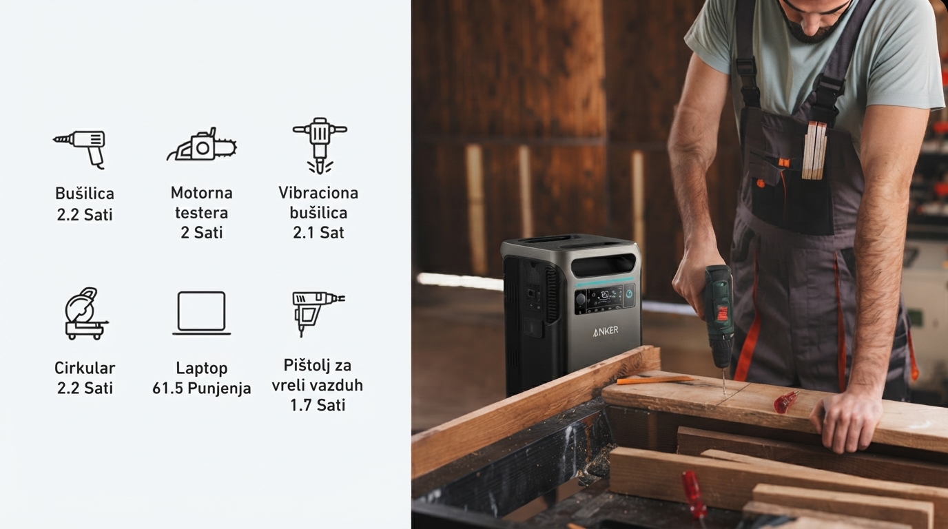 Anker Solix Energetska stanica F3800