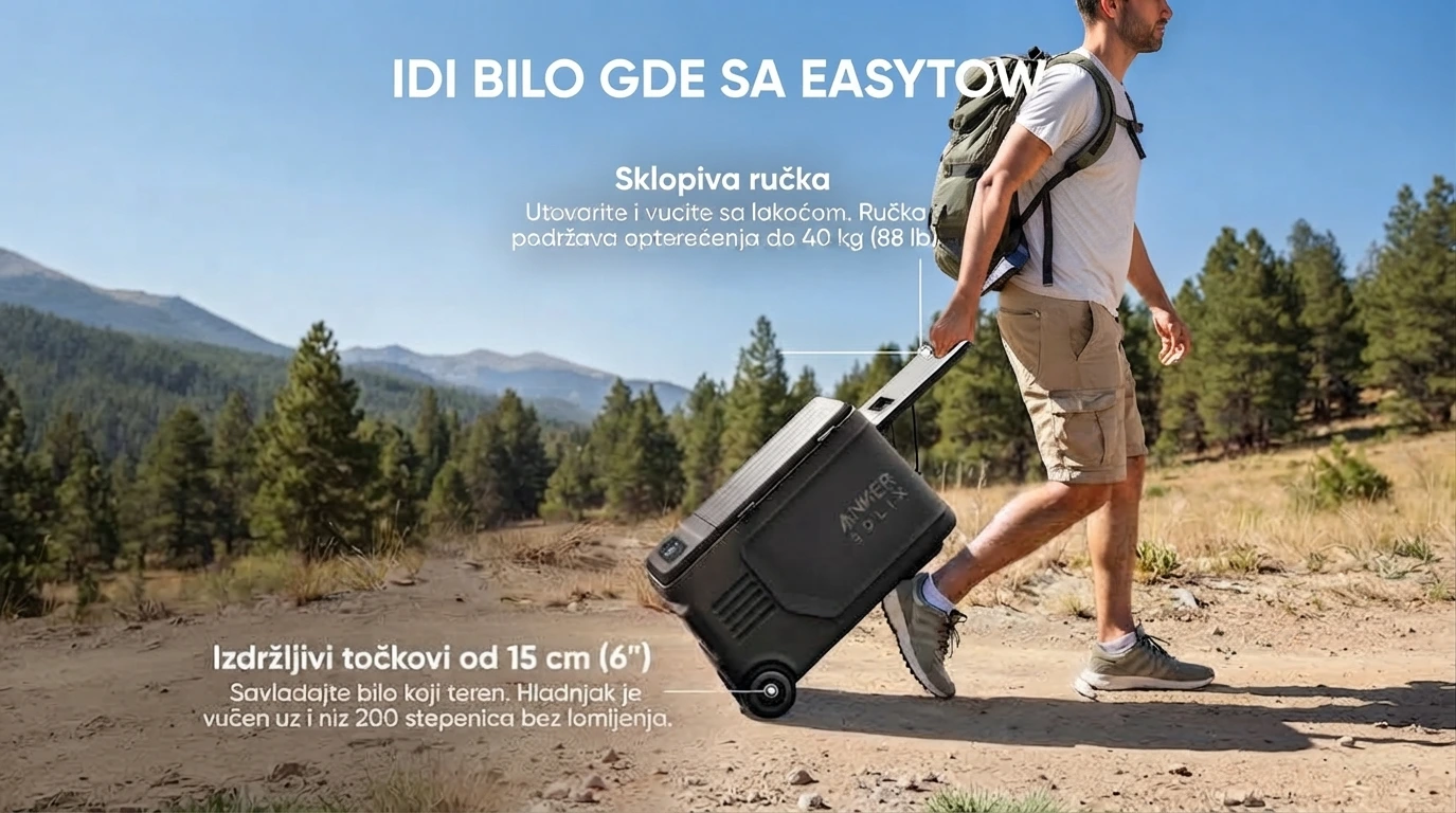 Anker Solix Prenosivi Električni frižider EverFrost 2 40L