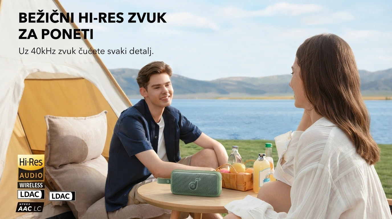 Soundcore Bluetooth zvučnik Motion 300 Zelena