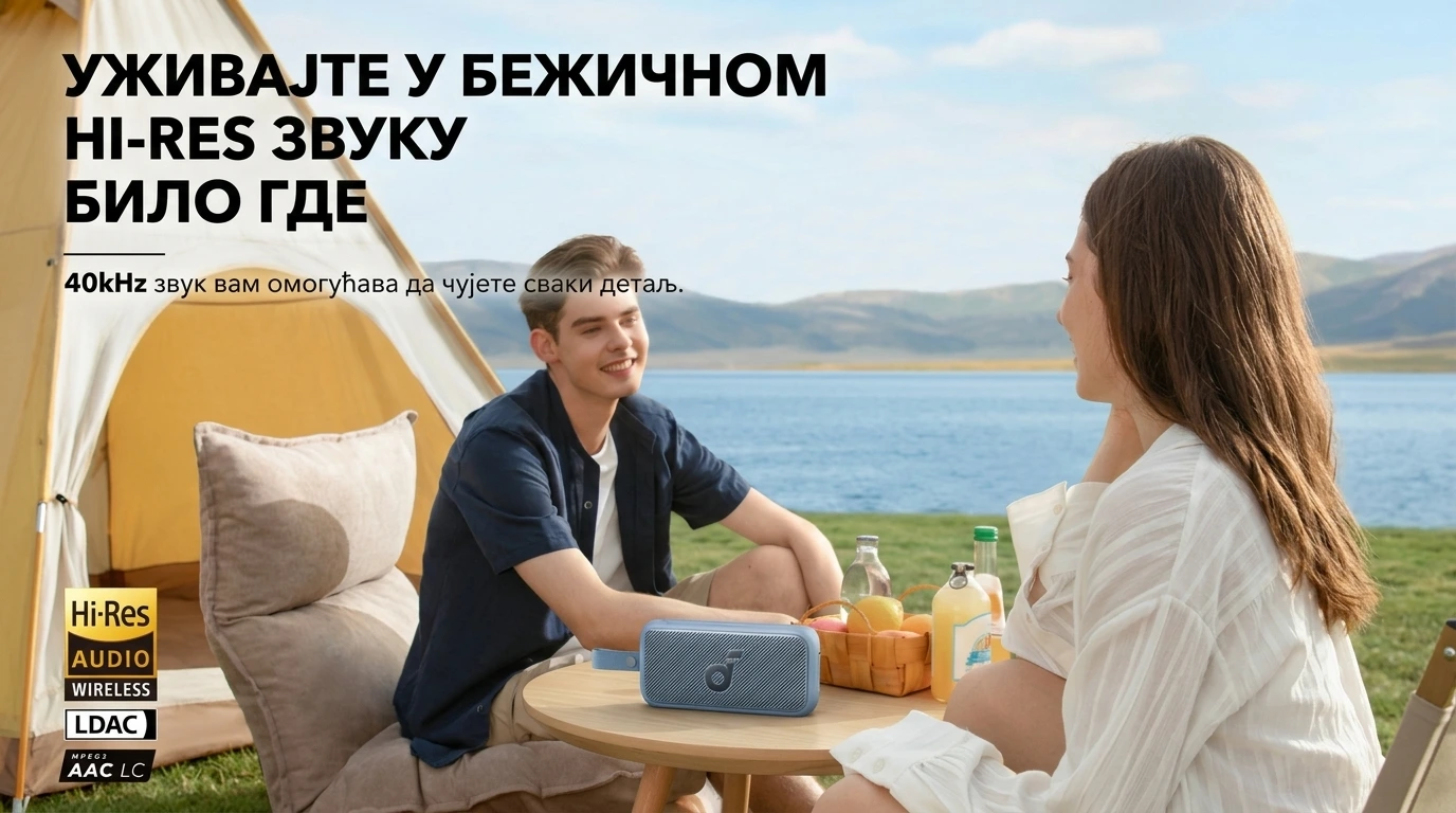 Soundcore Bluetooth zvučnik Motion 300 Plava