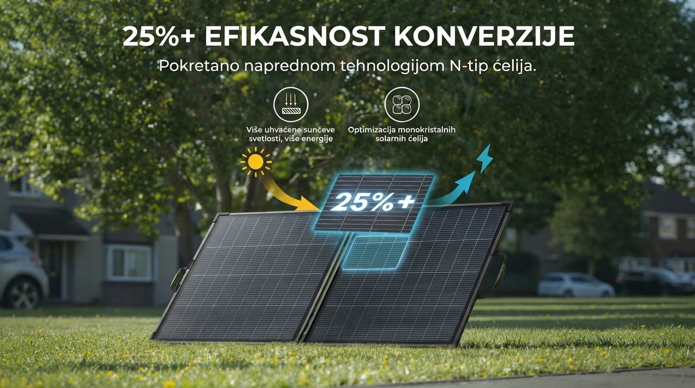 Anker Solix Prenosiv Solar Panel PS100 Bifacial