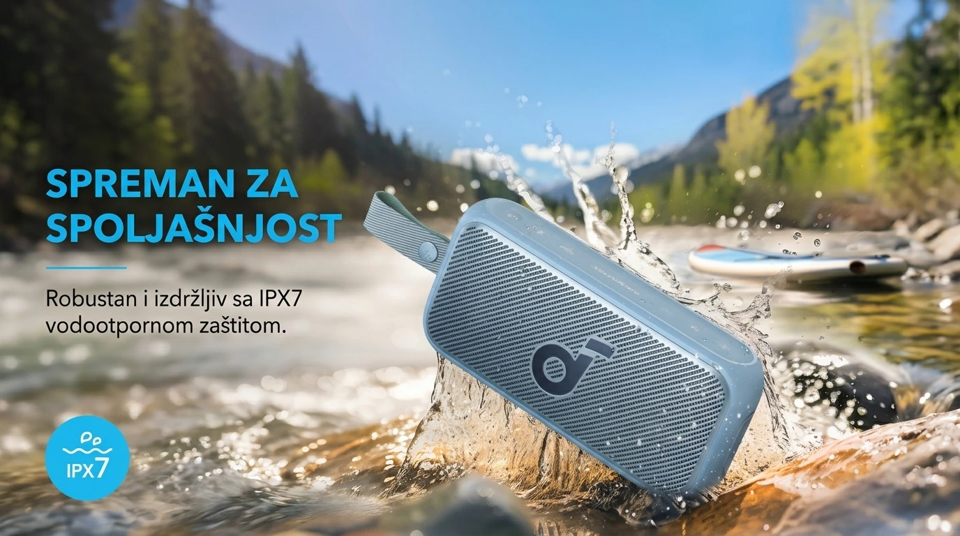 Soundcore Bluetooth zvučnik Motion 300 Plava