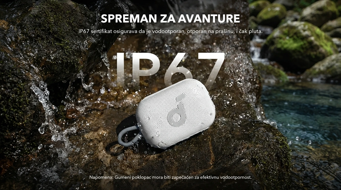 Soundcore Bluetooth zvučnik Select 4 Go Bela