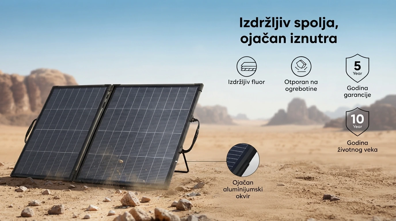 Anker Solix Prenosiv Solar Panel PS100 Bifacial