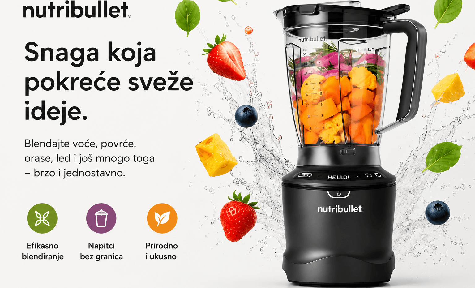 Nutribullet Blender Combo SmartSense NBF550DG
