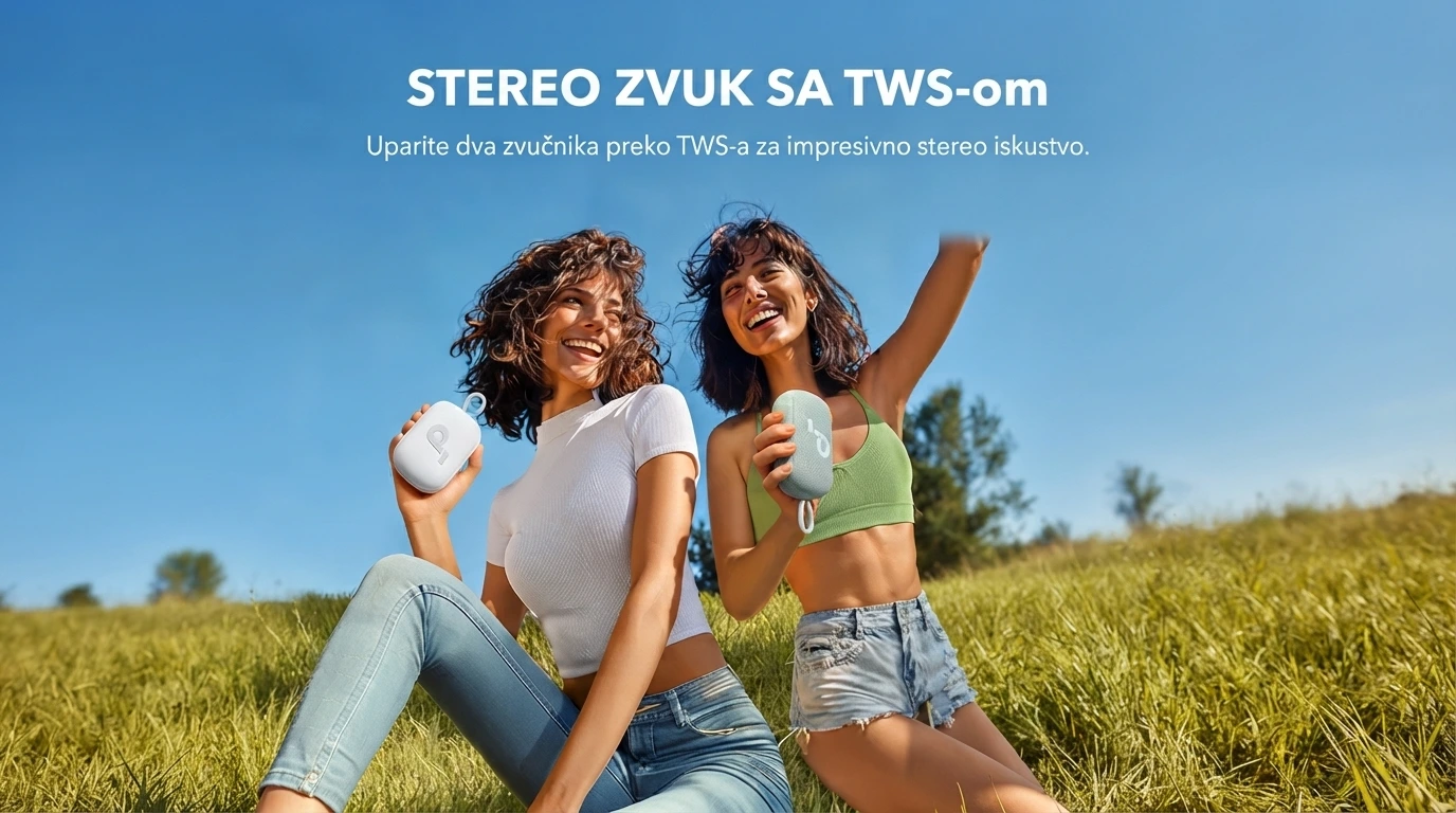Soundcore Bluetooth zvučnik Select 4 Go Bela