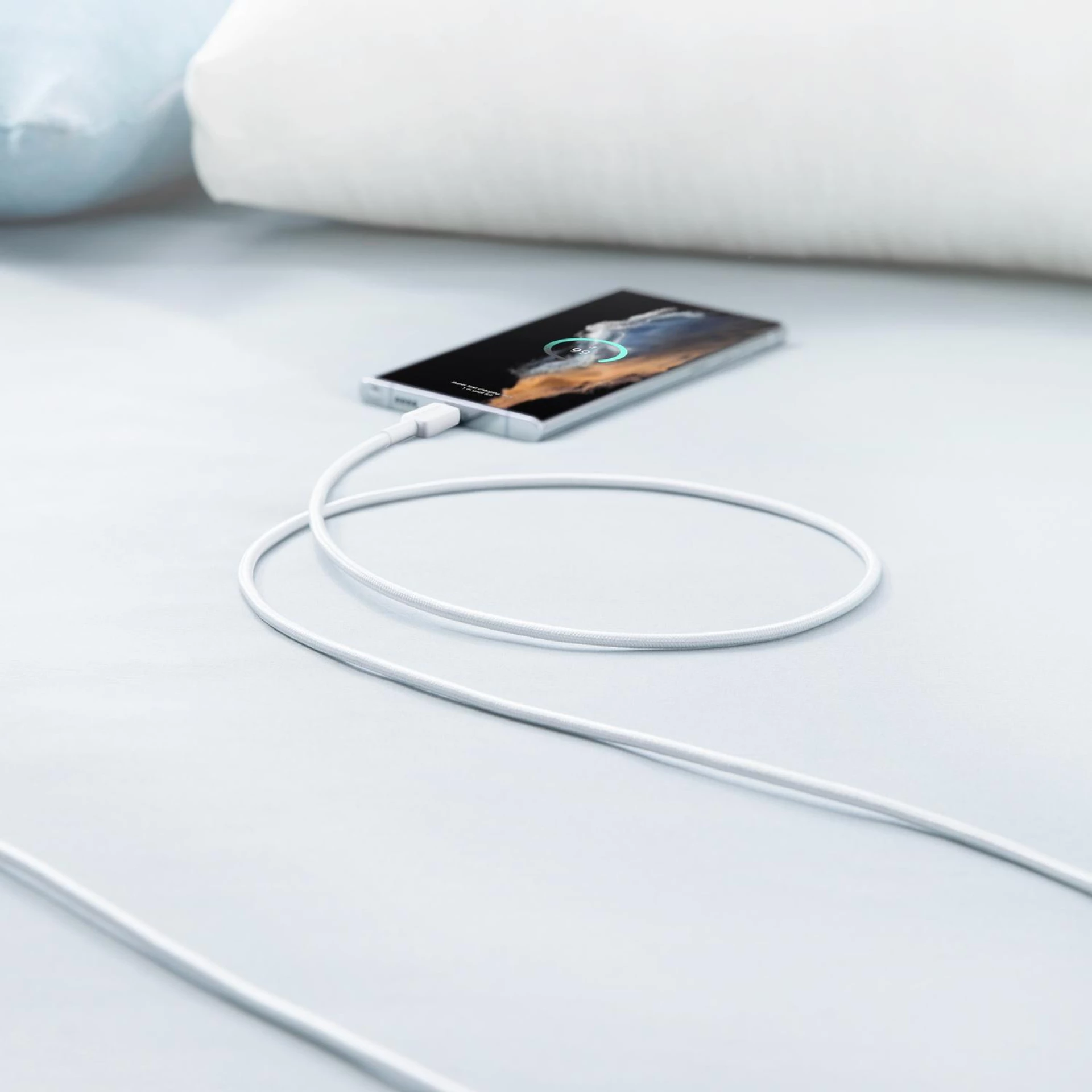 Anker Kabl 322 USB-A na USB-C 18W 480Mbp 1.8m Braided Bela