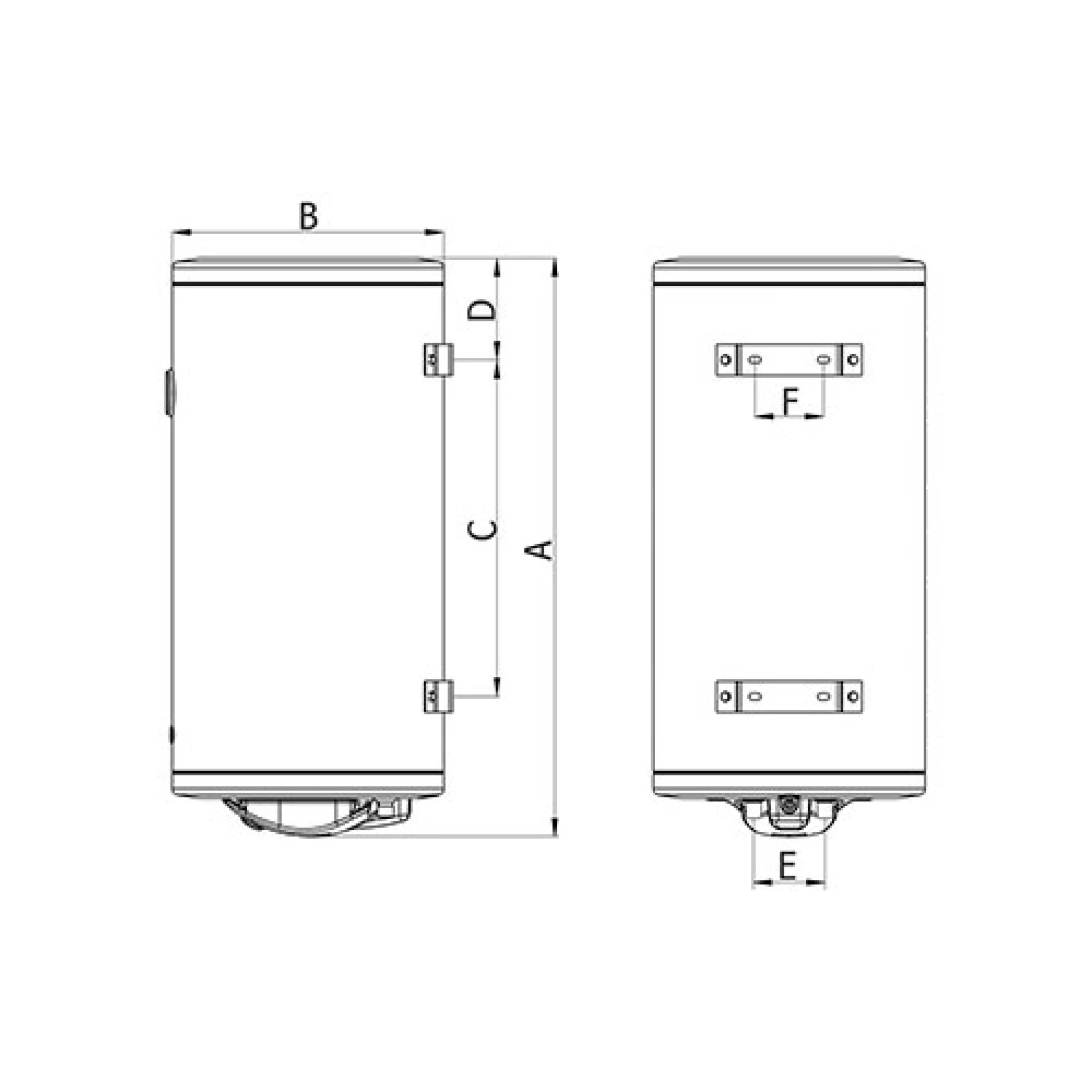 Termorad Bojler 80L BT-80 