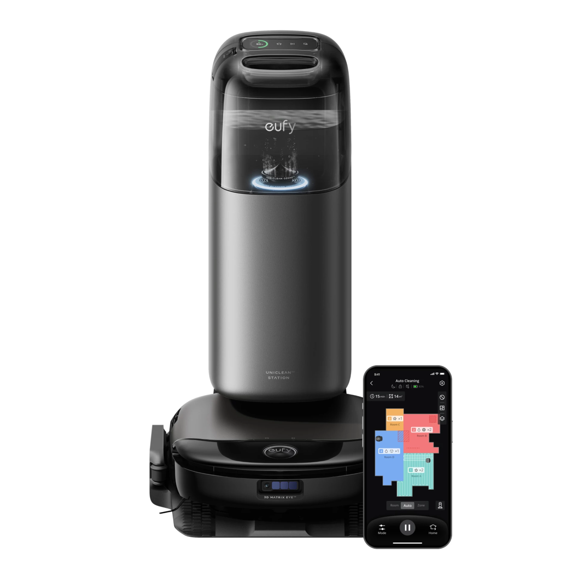 Eufy Robot Usisivač S1 Pro Crna