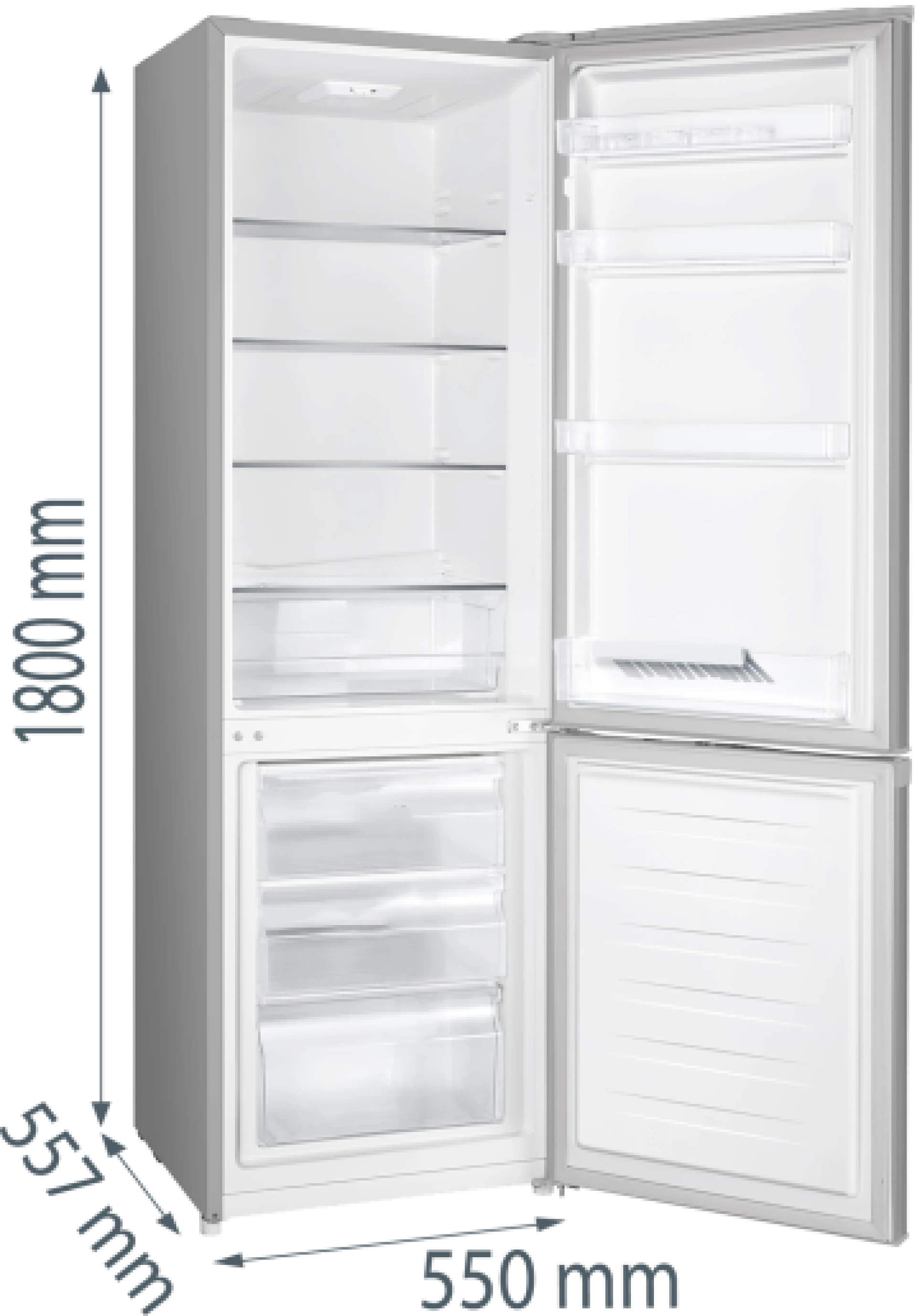 Gorenje Kombinovani frižider RK4182PS4