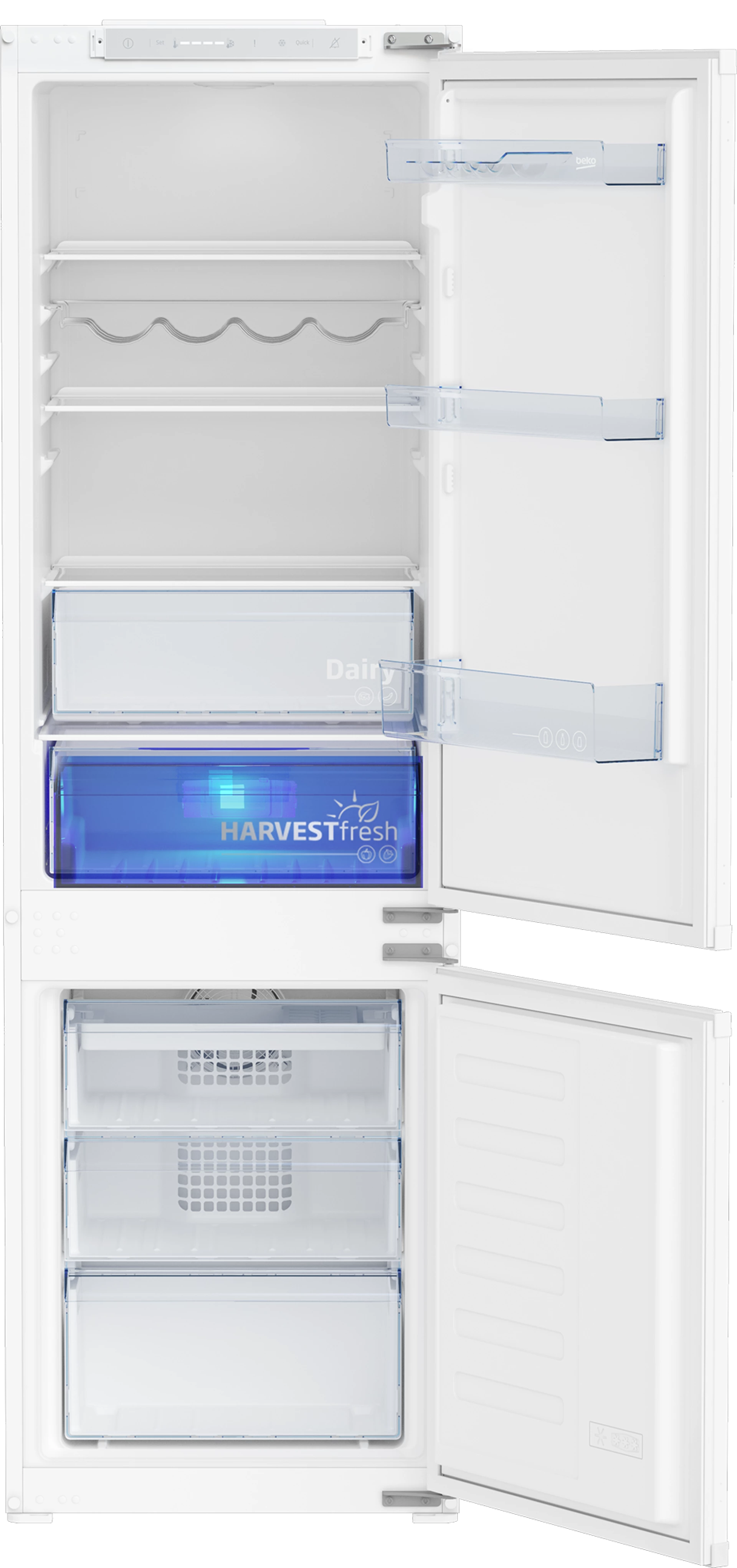 Beko Ugradni kombinovani frižider BCHA275E4SN ProSmart Inverter