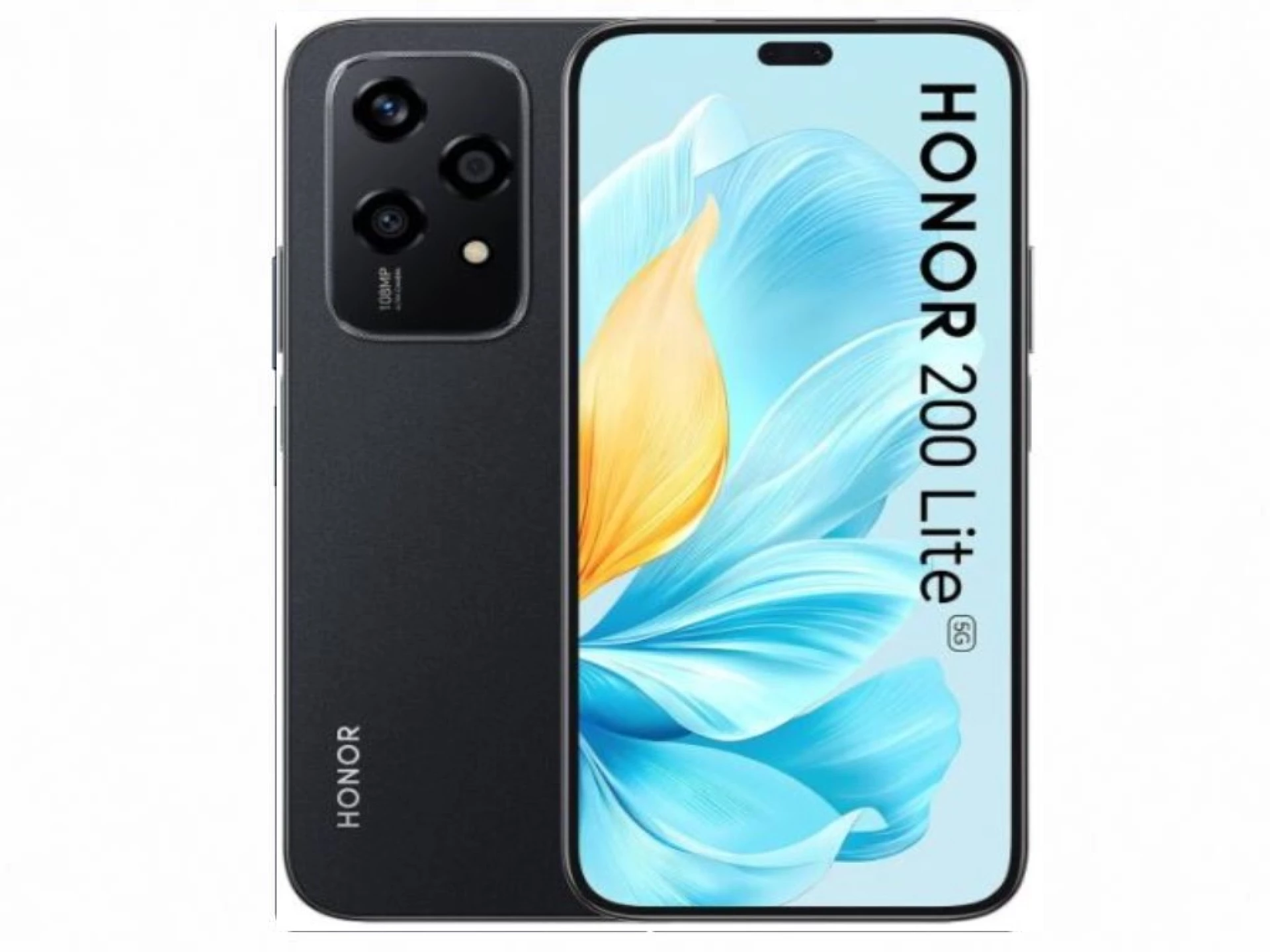 Honor 200 Lite 5G 8GB/256GB crni mobilni 6.7" Dimensity 6080 8GB 256GB 108Mpx+5Mpx+2Mpx Dual SIM