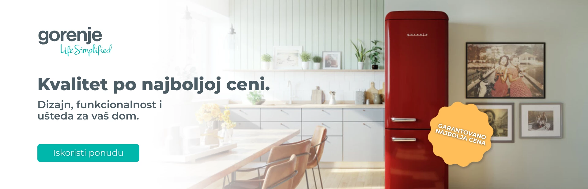Olakšajte svakodnevicu uz Gorenje aparate