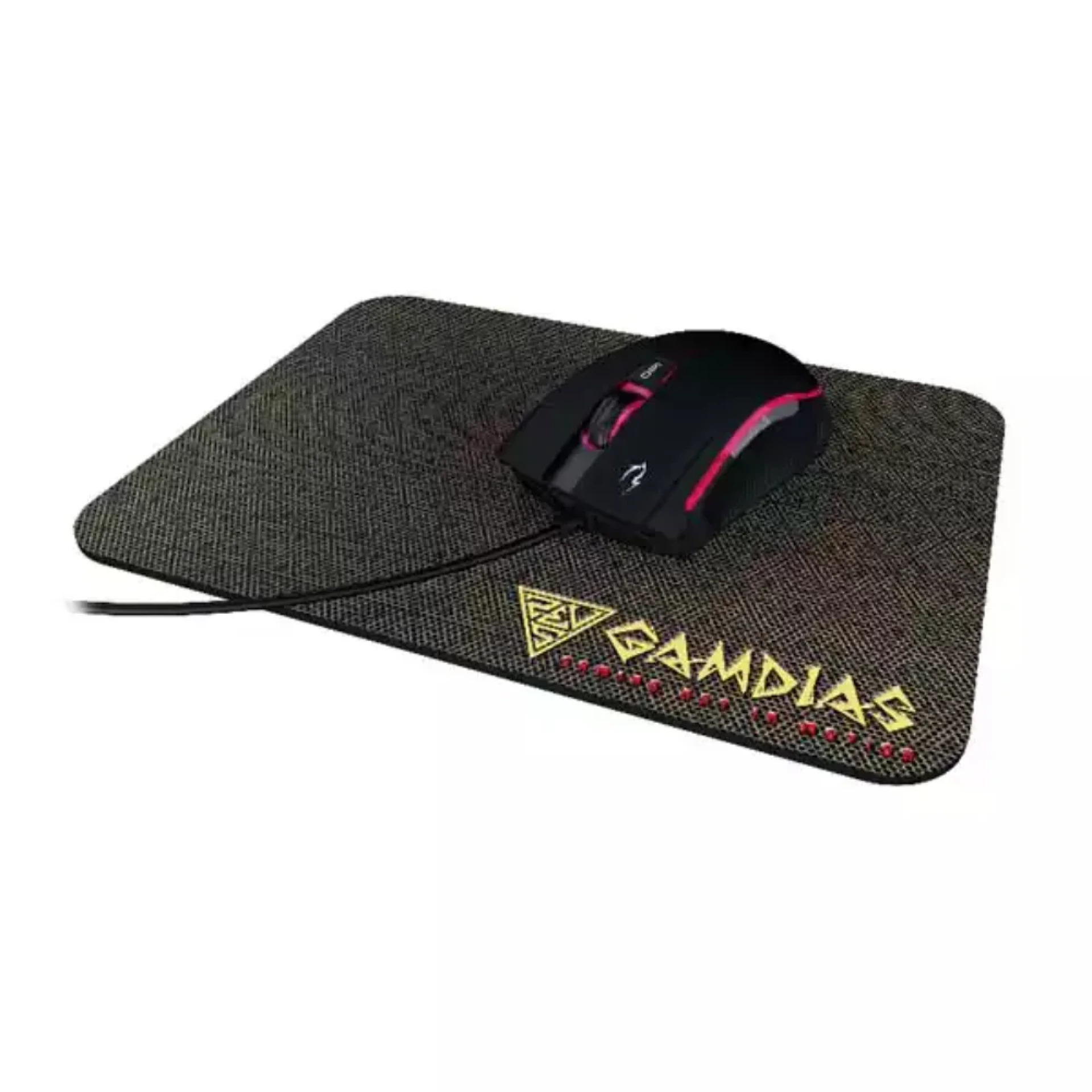 Gamdias Zeus E2 Gejmerski Miš 3200 DPI +Podloga