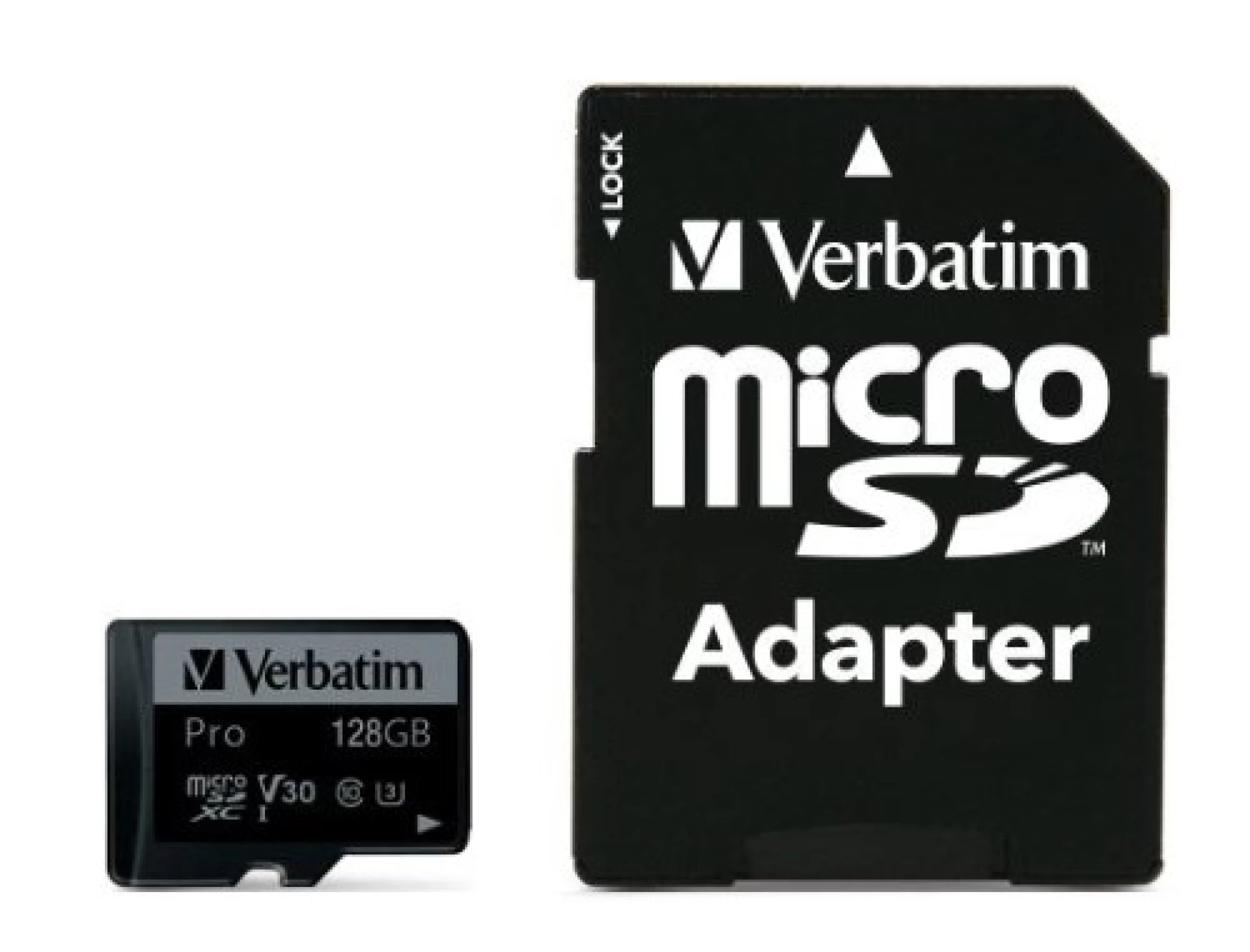 Verbatim Pro micro SDXC Class 10 memorijska kartica sa adapterom 128GB