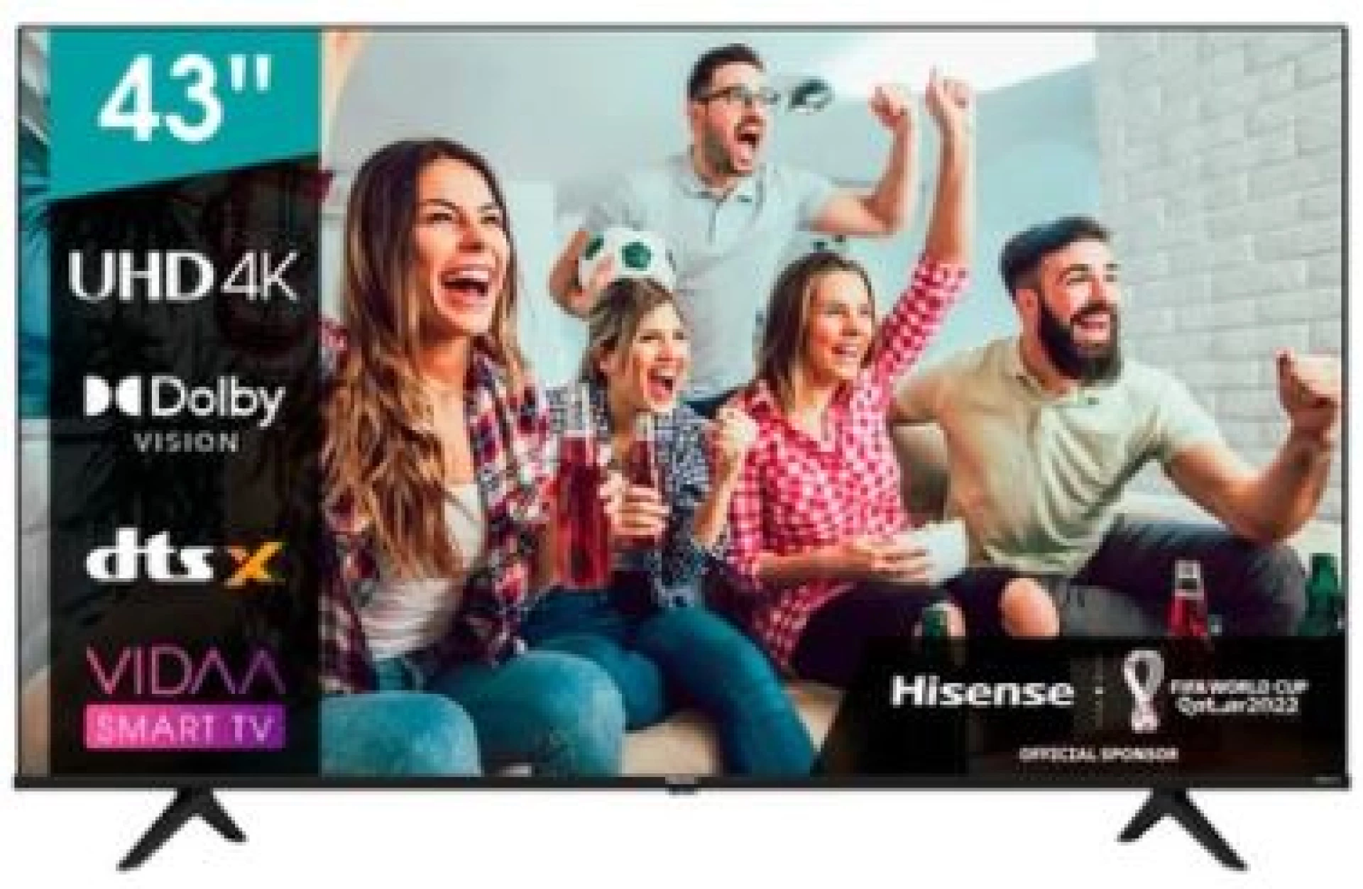 Hisense 43A6BG Smart TV 43" 4K Ultra HD