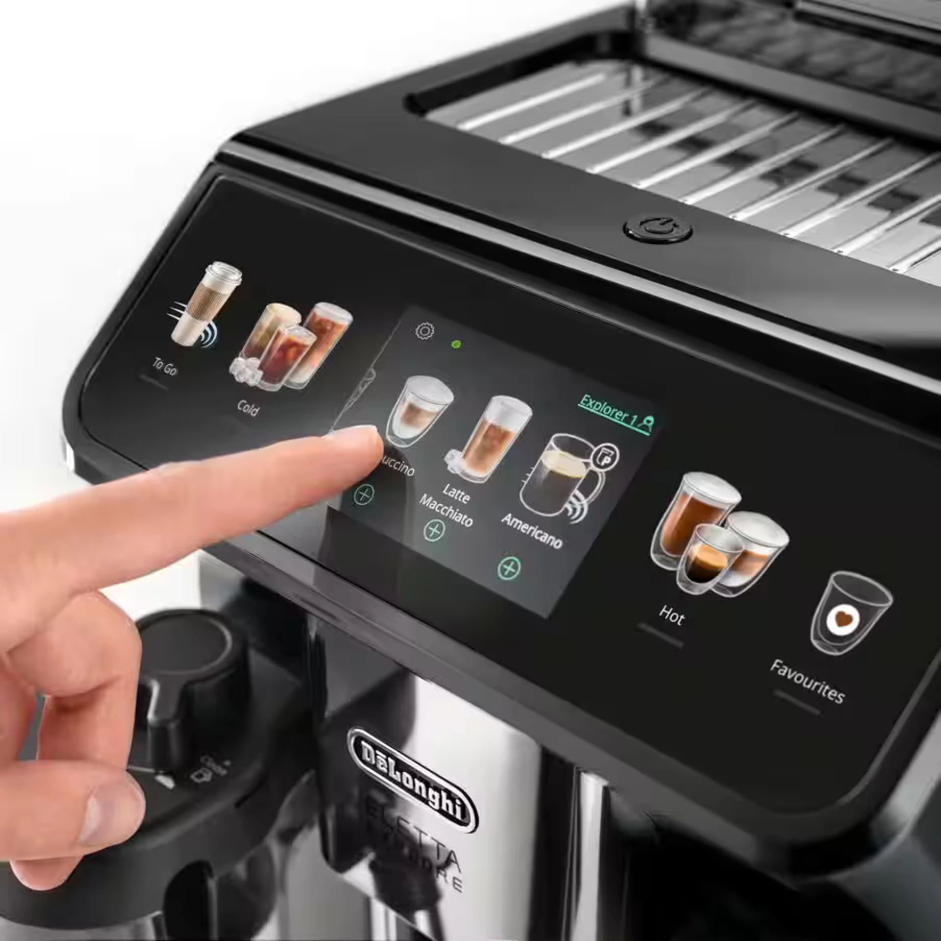 DeLonghi aparat za espresso kafu ECAM450.55.G 