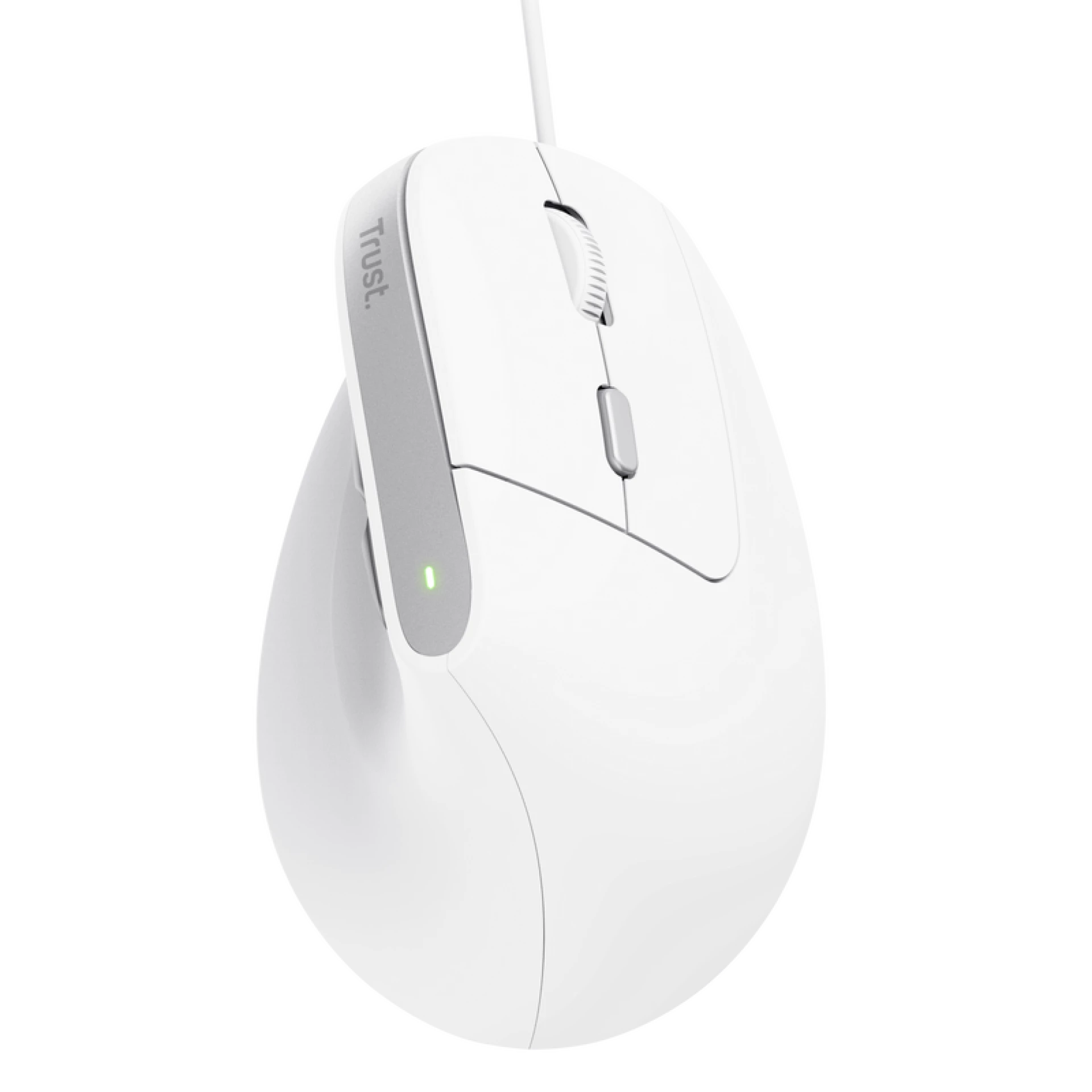 TRUST BAYO II ERGONOMSKI MIŠ (25397) BELI
