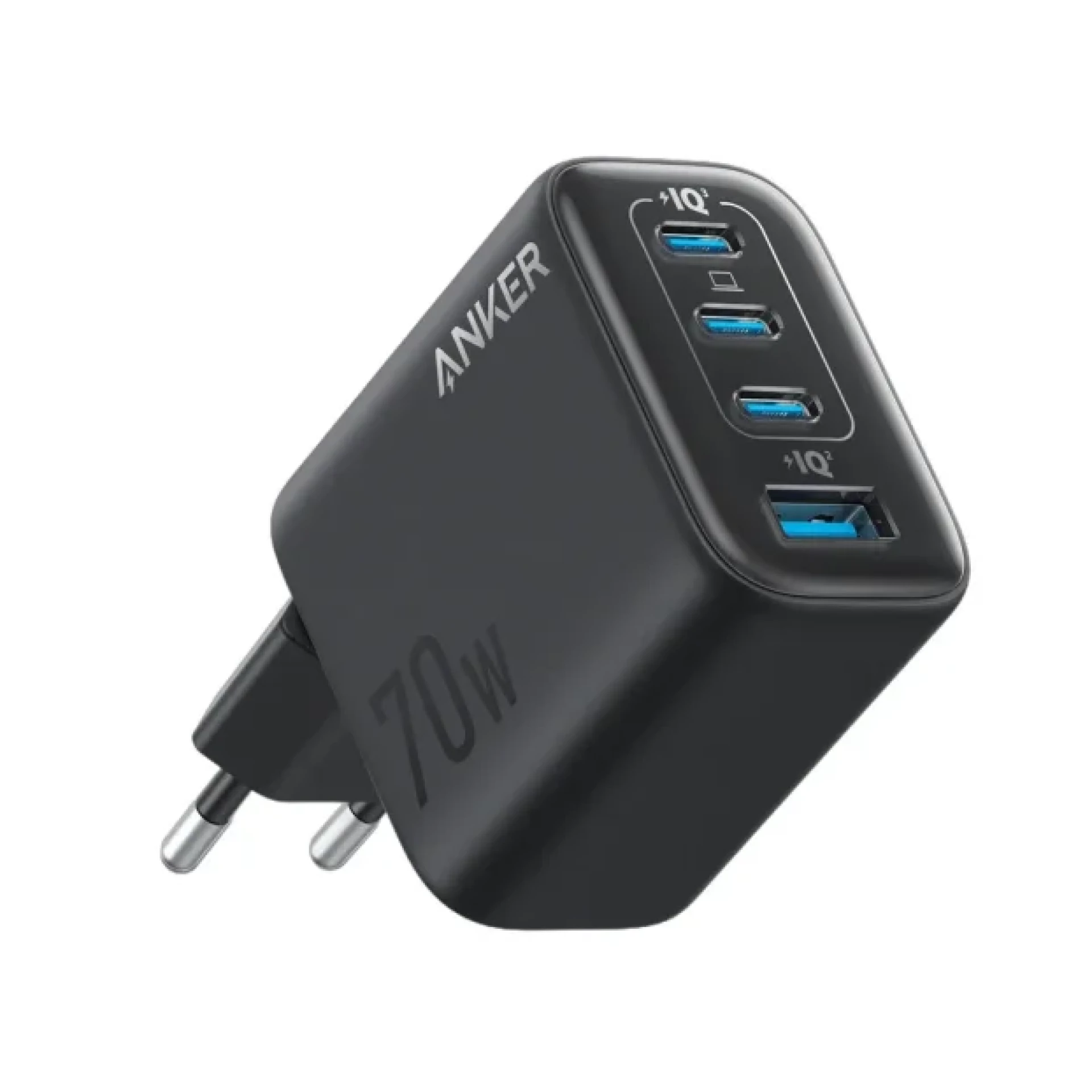 Anker Punjač 70W Zolo 4 porta Crna