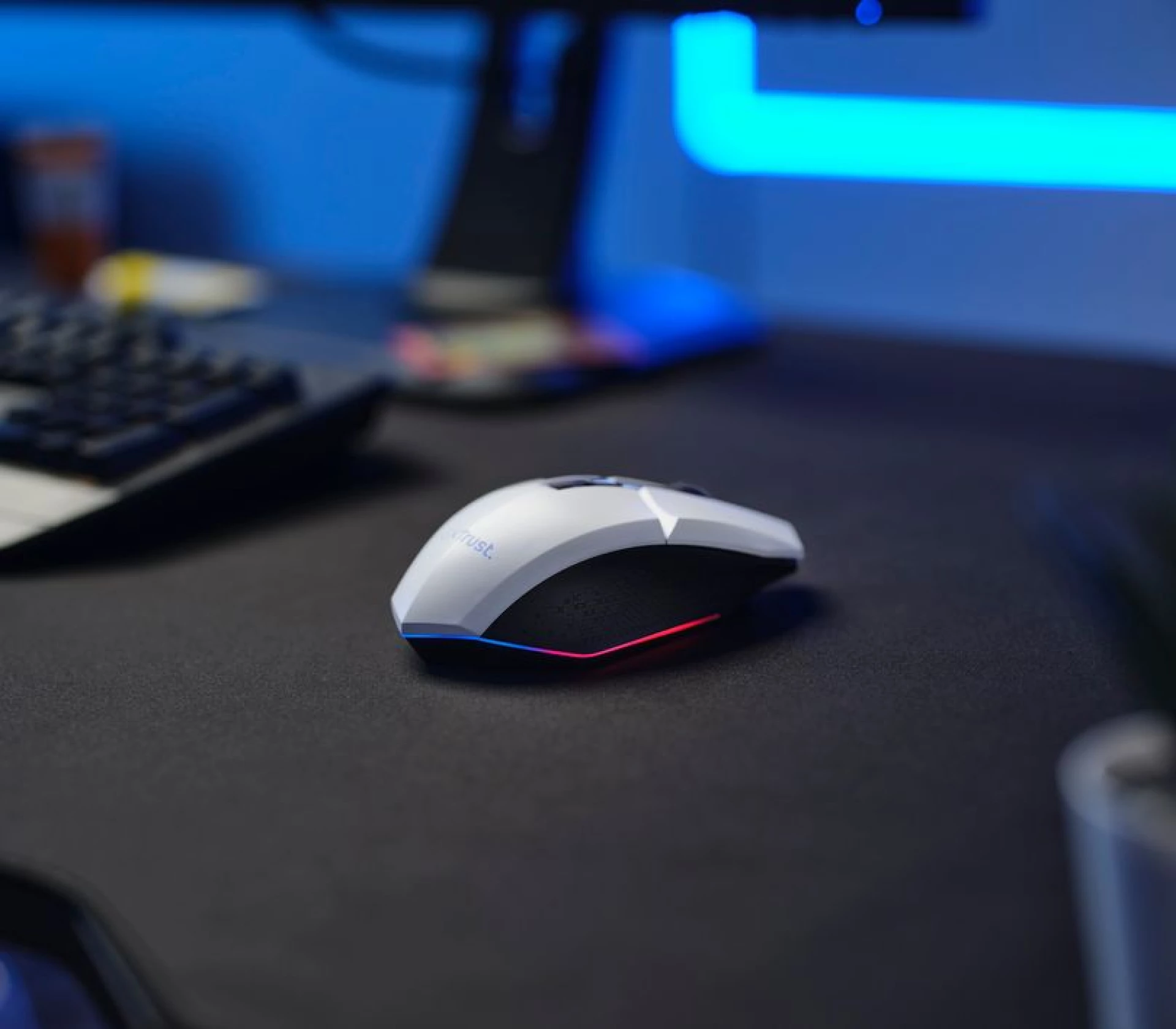 TRUST BEŽIČNI GEJMERSKI MIŠ GXT110W FELOX BELI(25069)
