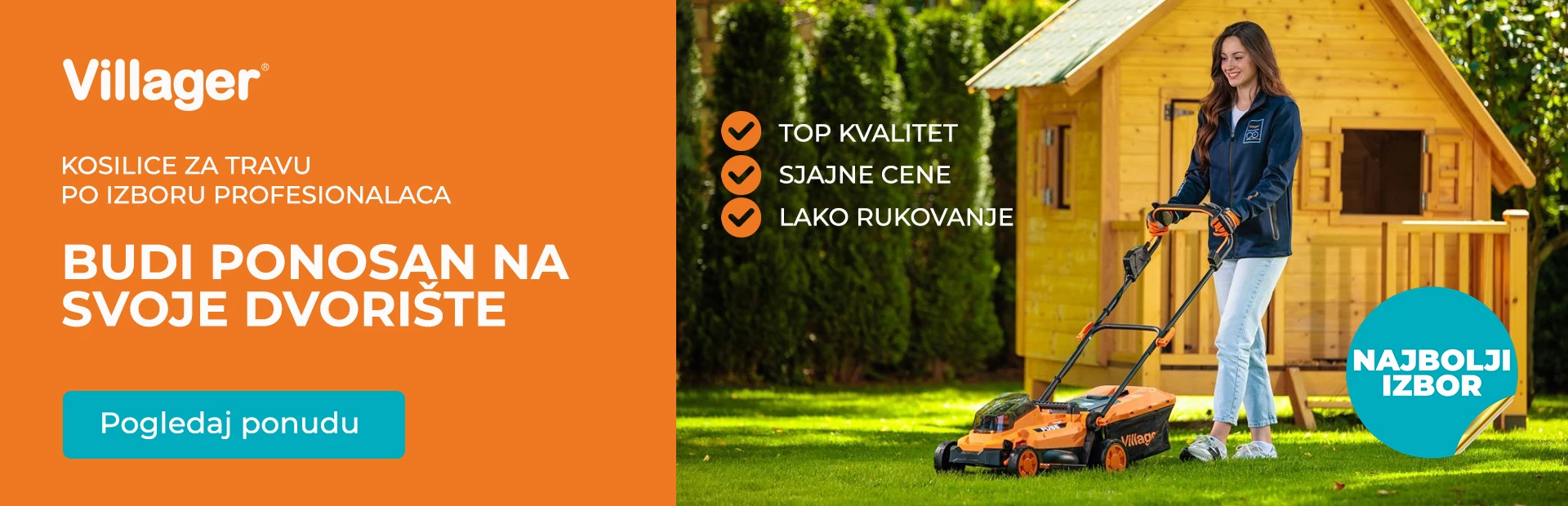 Villager kosilice za travu