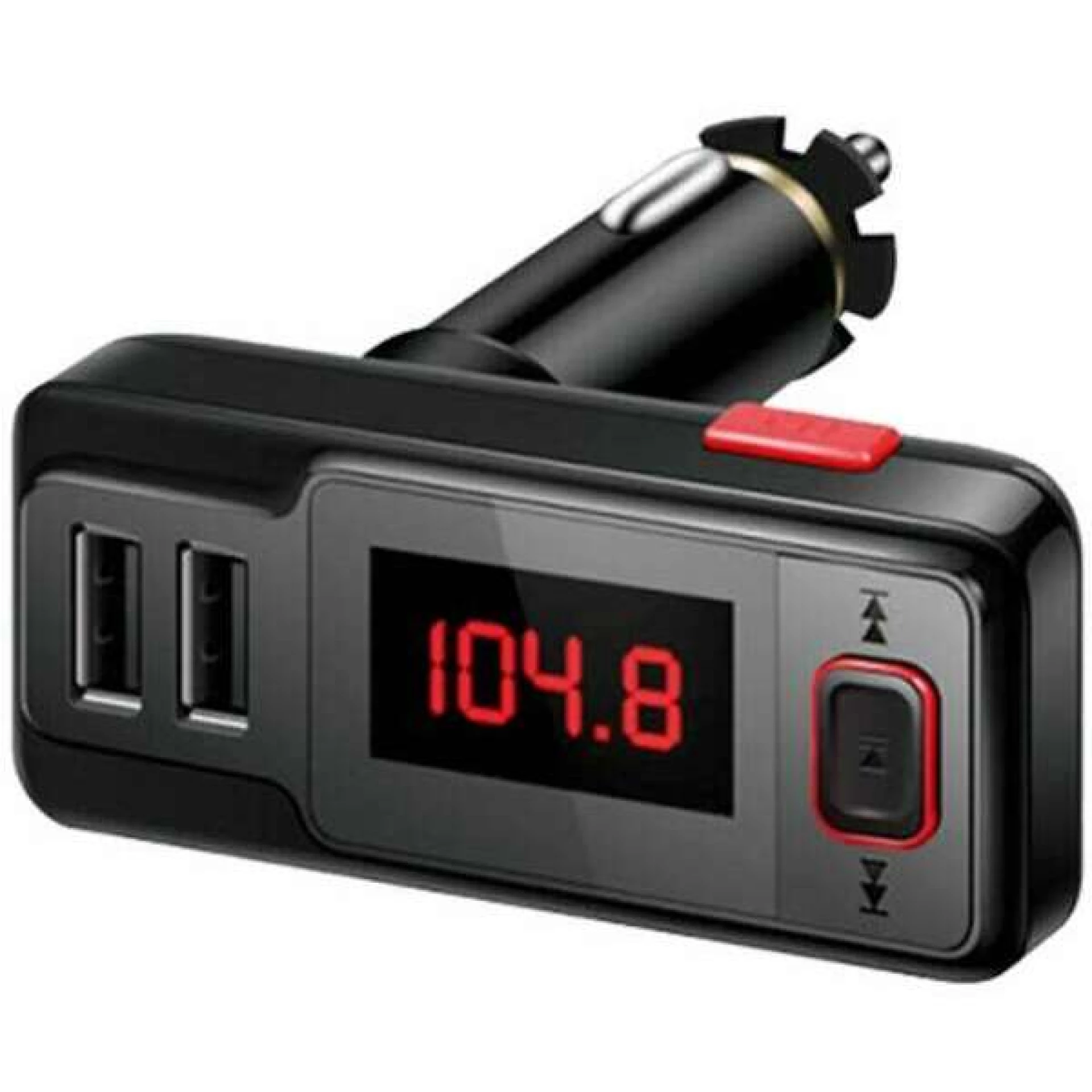 XWAVE T04 FM TRANSMITER BLUETOOTH CRNI