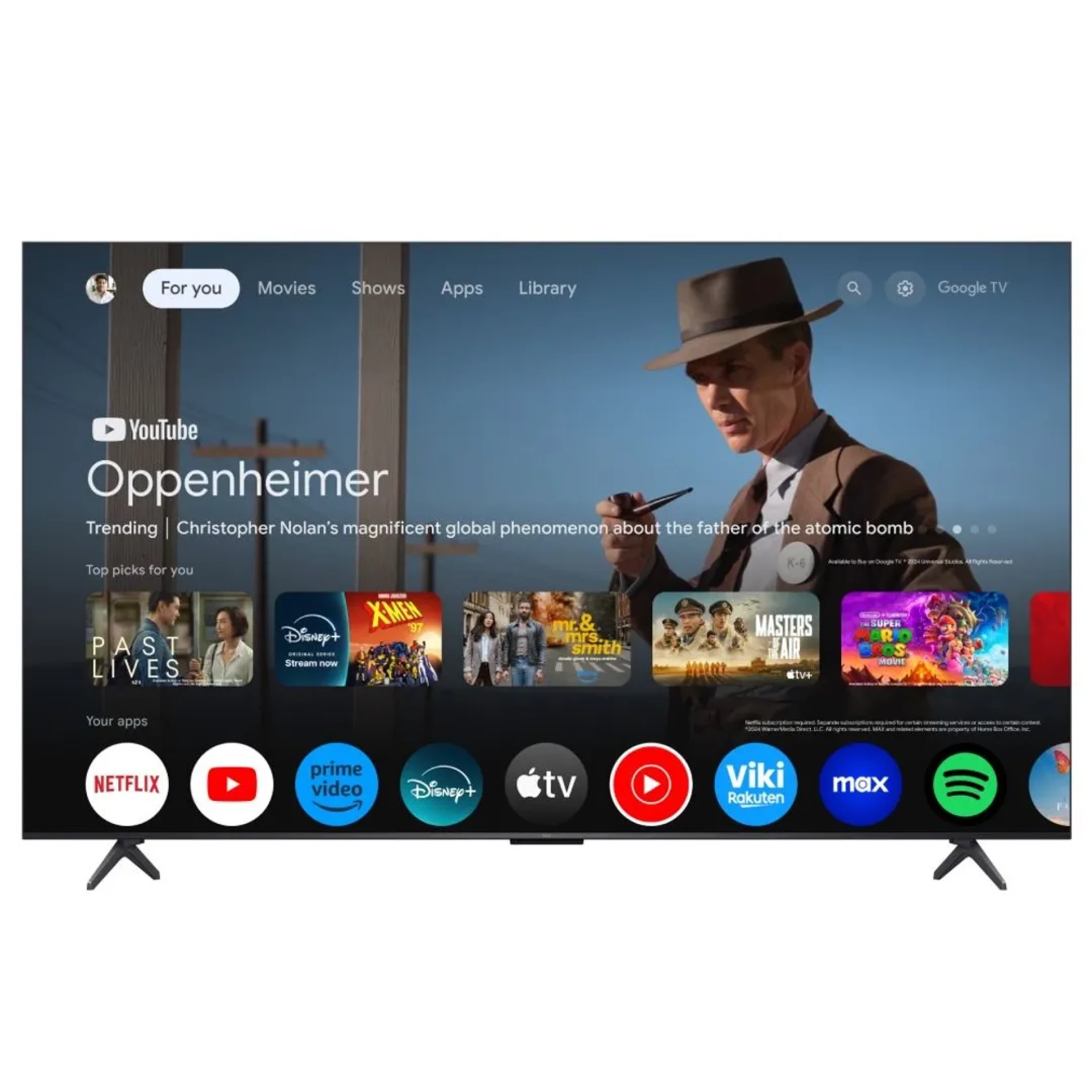 TCL 75C6K Smart TV 75" 4K Ultra HD Mini LED