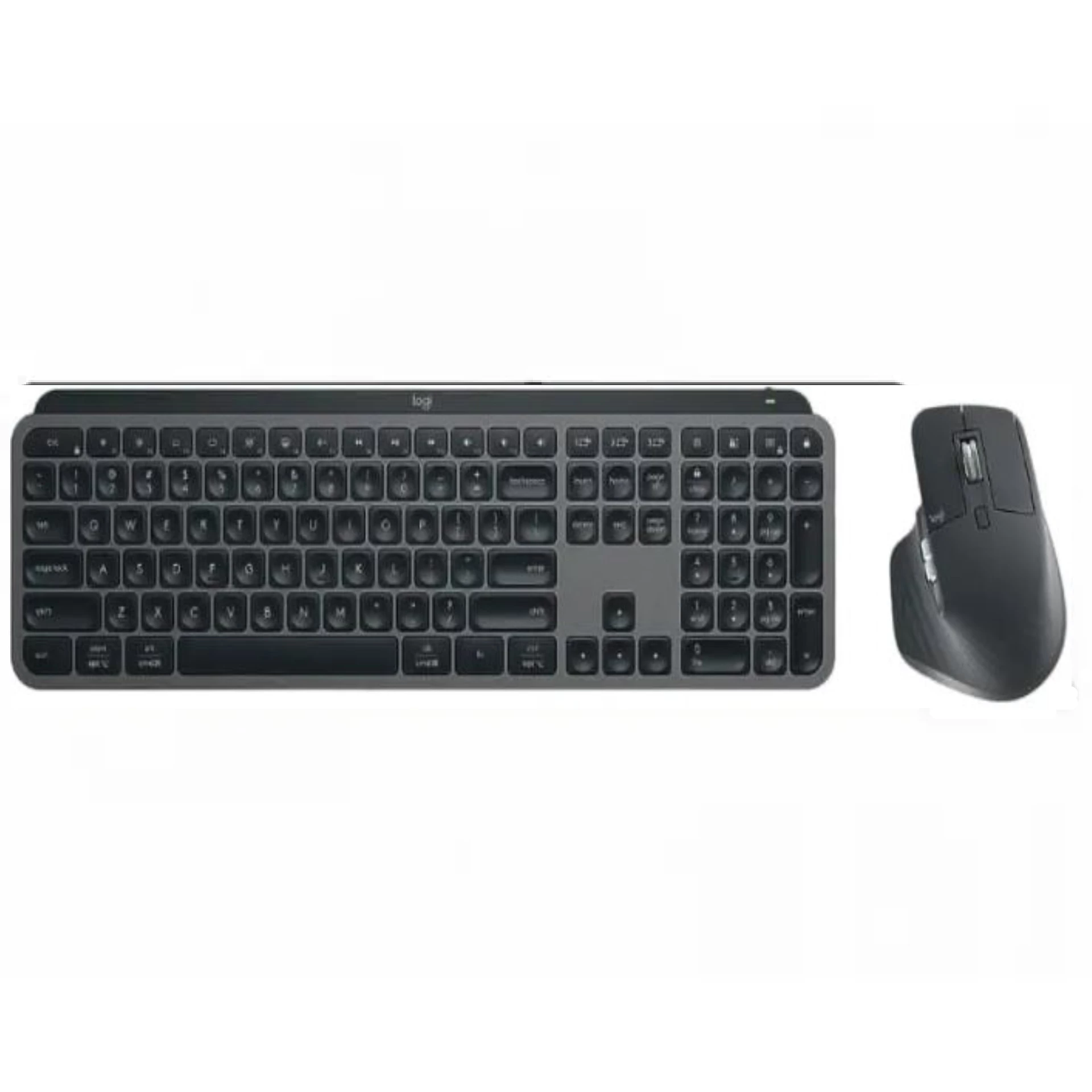 Logitech MX Keys S 2u1 bežični sivi komplet tastatura + miš US