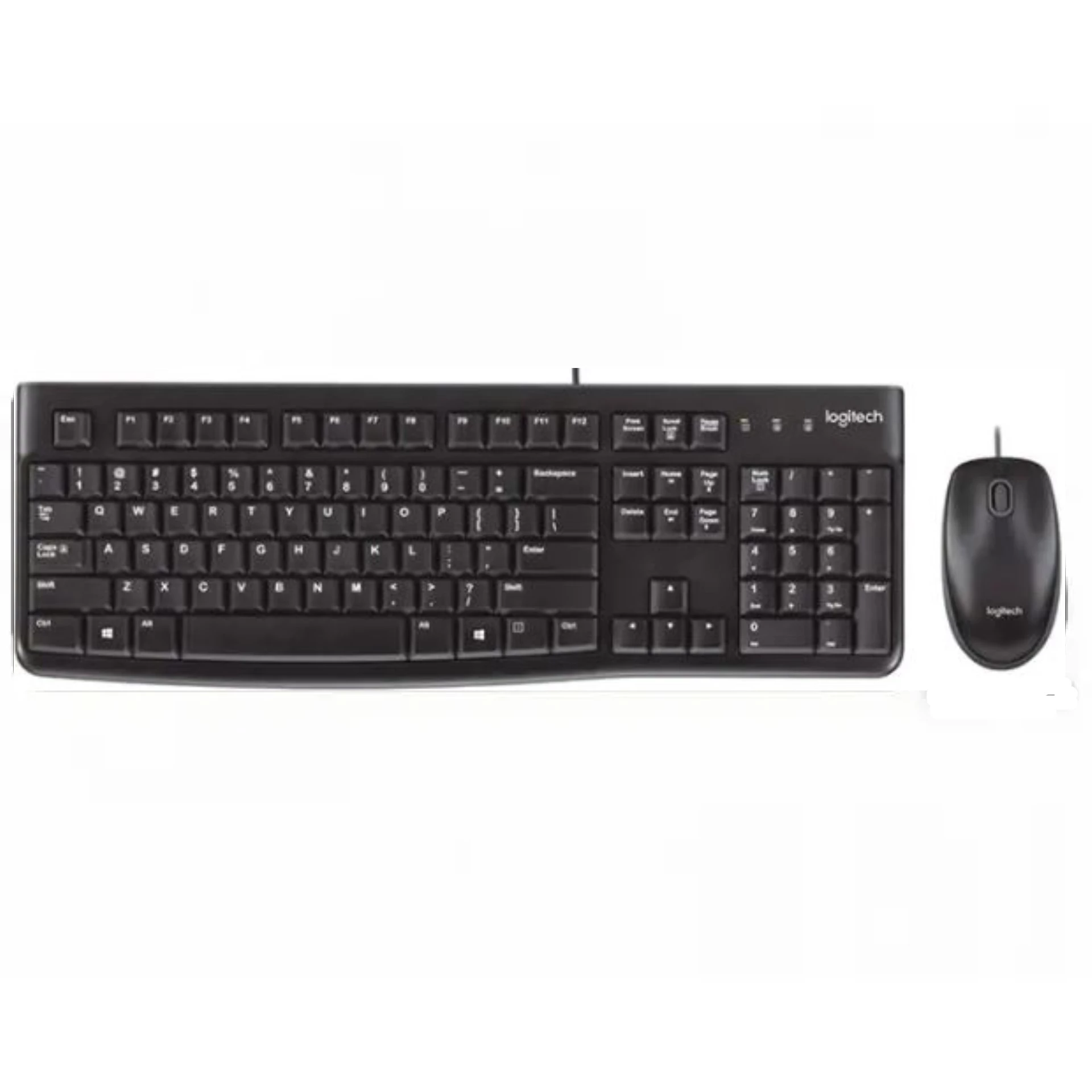 Logitech Deluxe MK120 2u1 crni komplet tastatura i miš  YU
