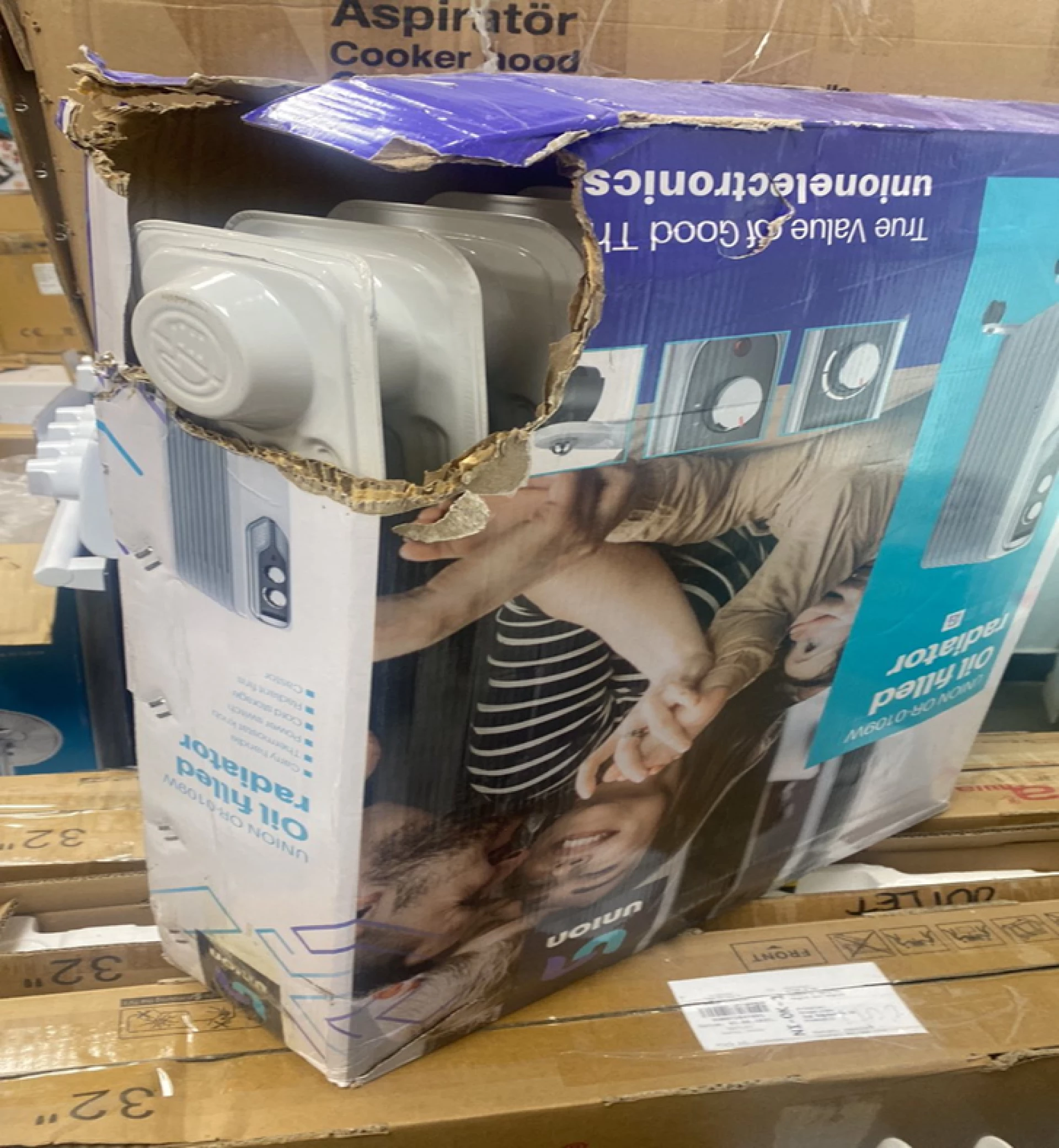 OUTLET - Union uljani radijator OR-0109W