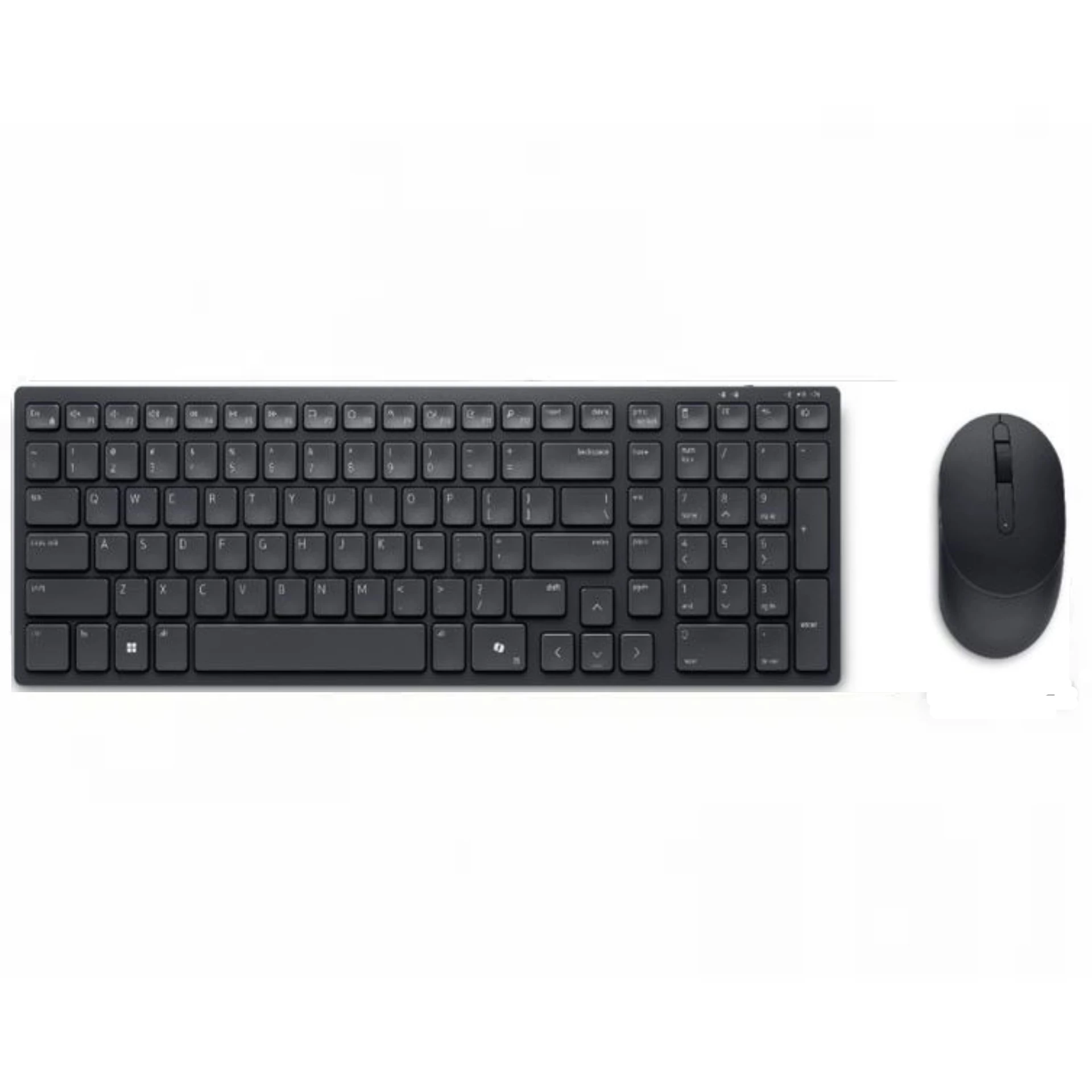 Dell KM555 Silent 2u1 Bežični crni komplet tastatura i miš YU